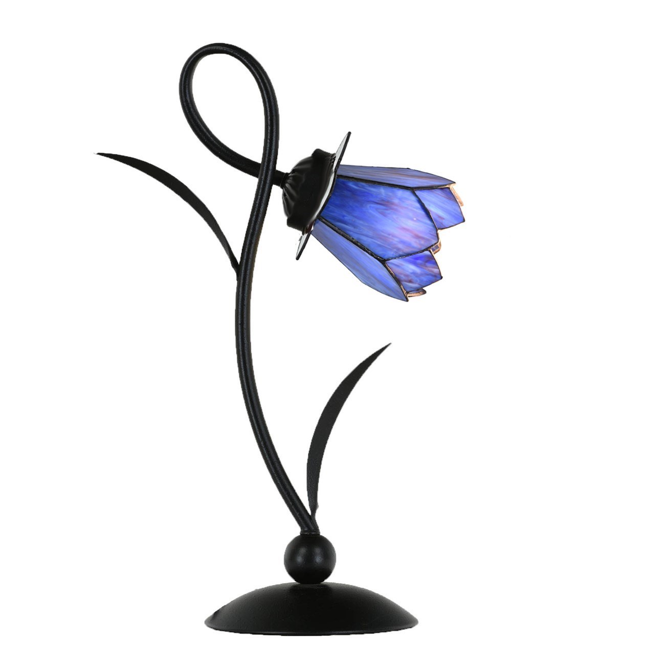 Tiffany Table Lamp Blue Lotus 