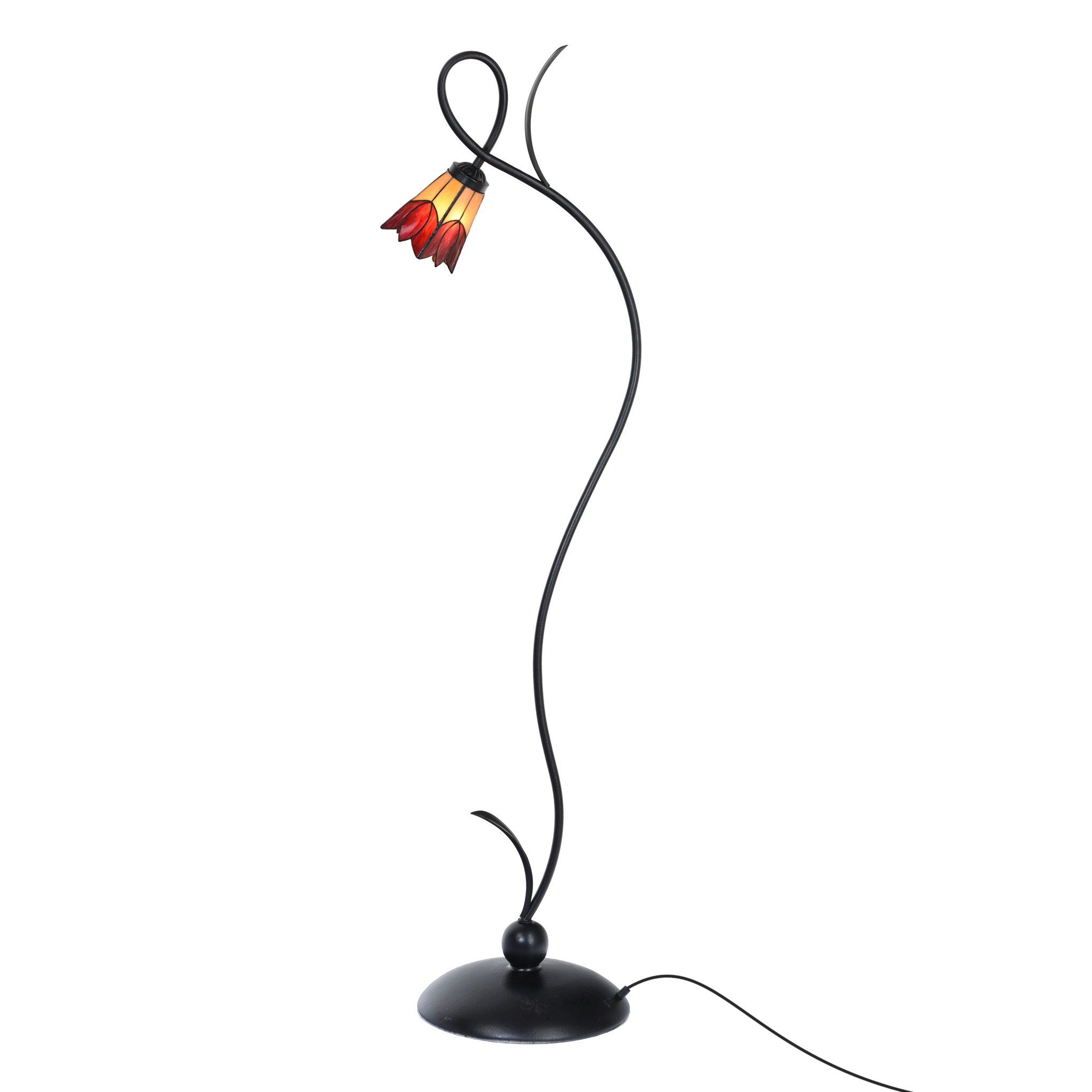 Tiffany Floorlamp  Lovely Fleur de Vanneau 