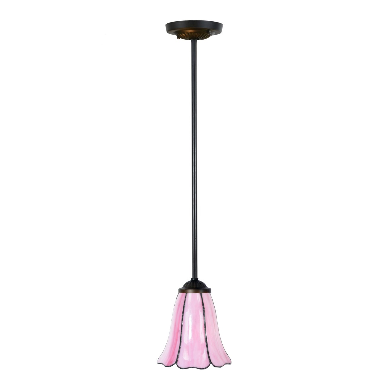 Tiffany Pendant Light Liseron Pink