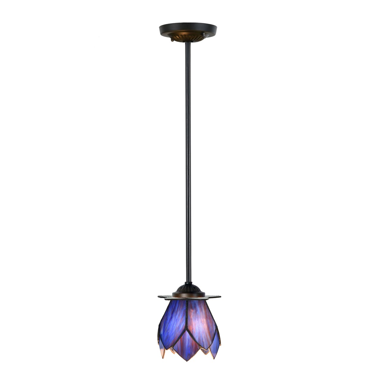 Tiffany Pendant Light Blue Lotus