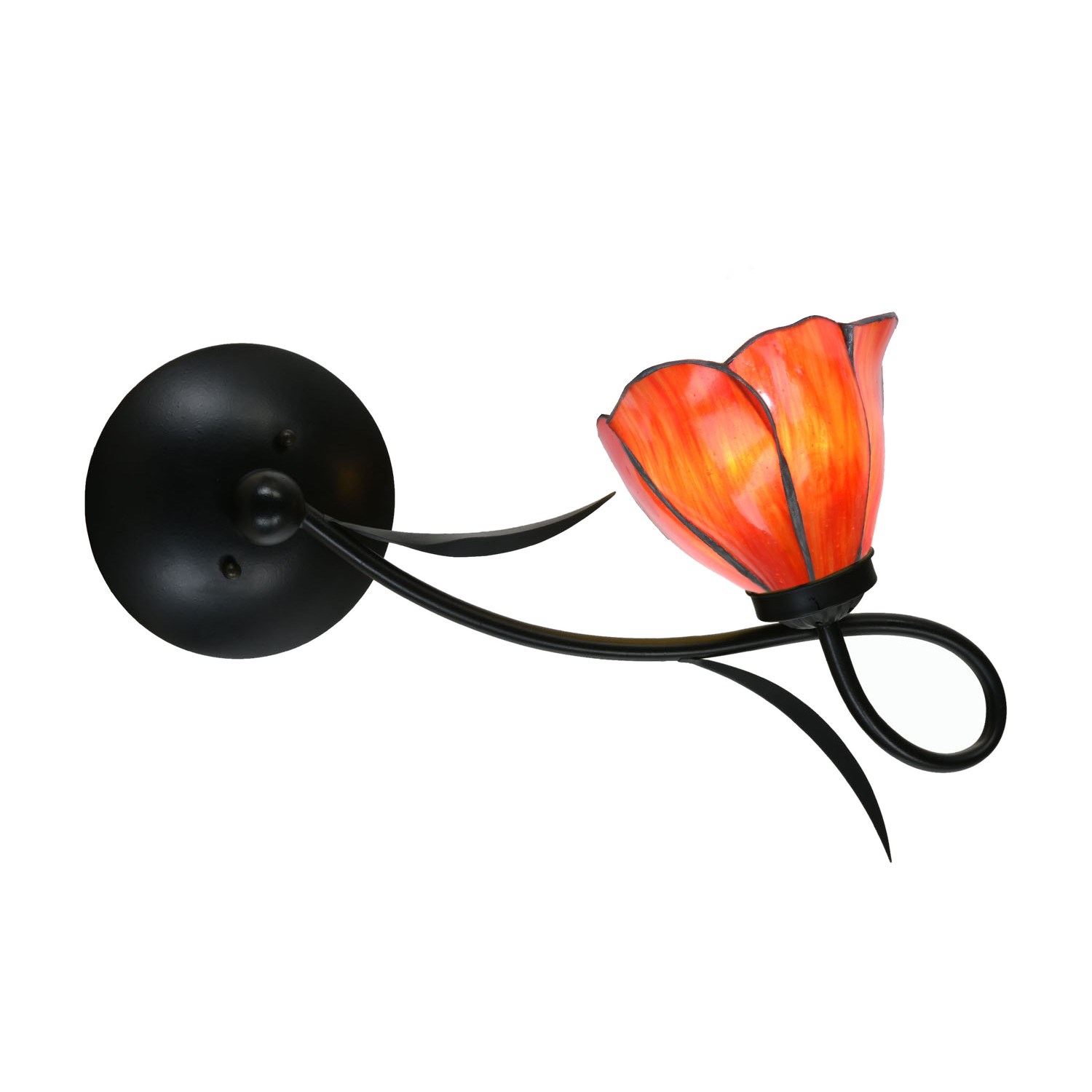 Tiffany Wall Lamp/Ceiling Lamp Lovely Tender Poppy