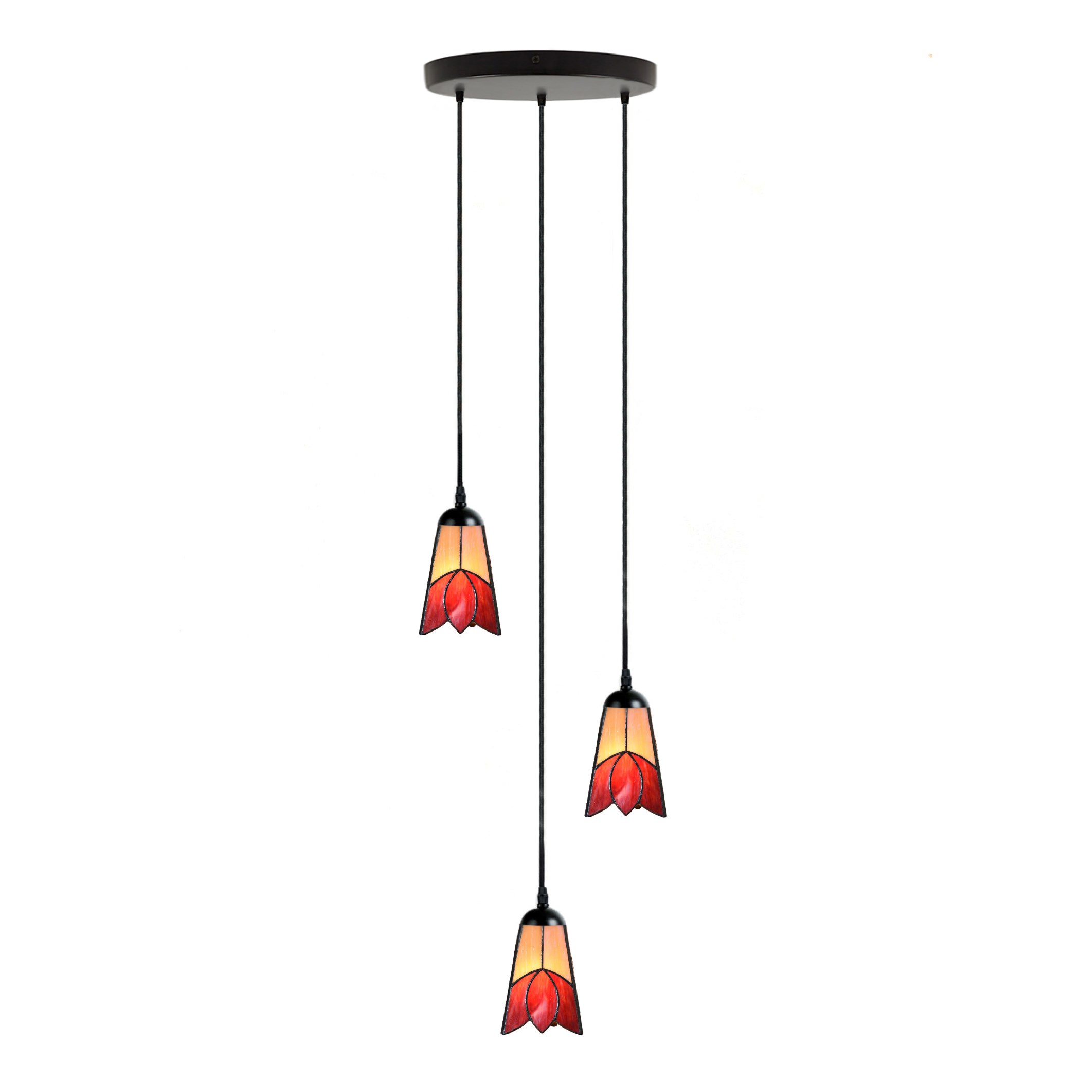 Tiffany Chandelier Fleur de Vanneau 