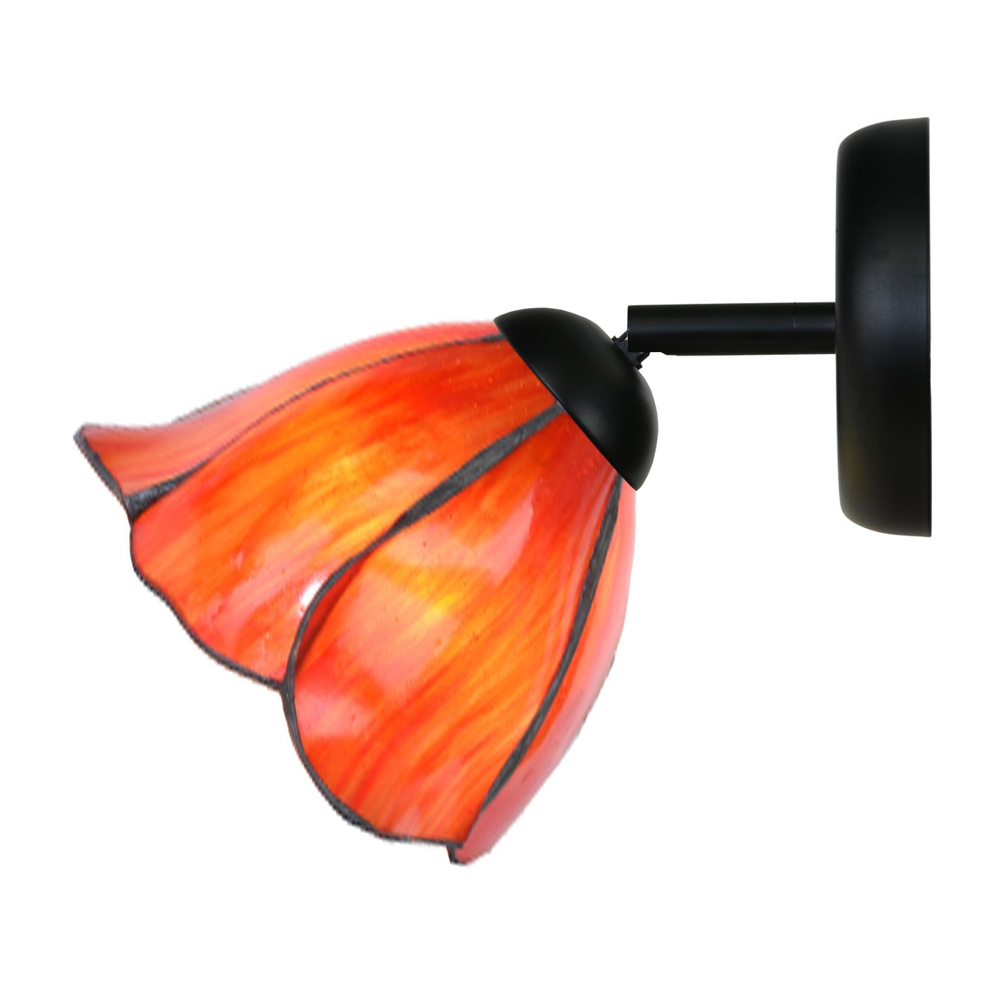 Tiffany Spot black with Tender Poppy