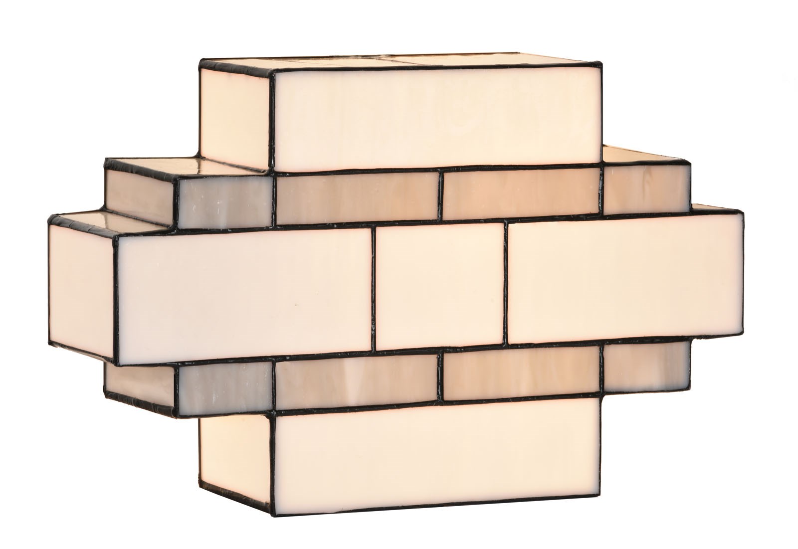 Tiffany Ceiling Lamp / Wall Lamp French New York Kubism