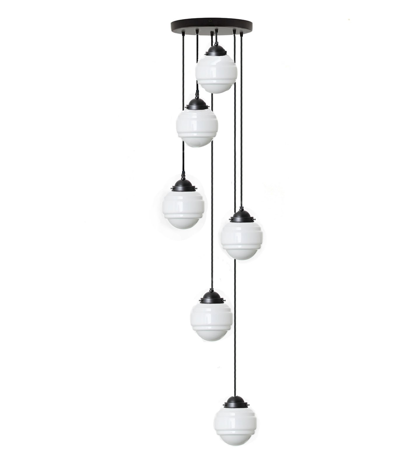 6 light hanging lamp flower bud