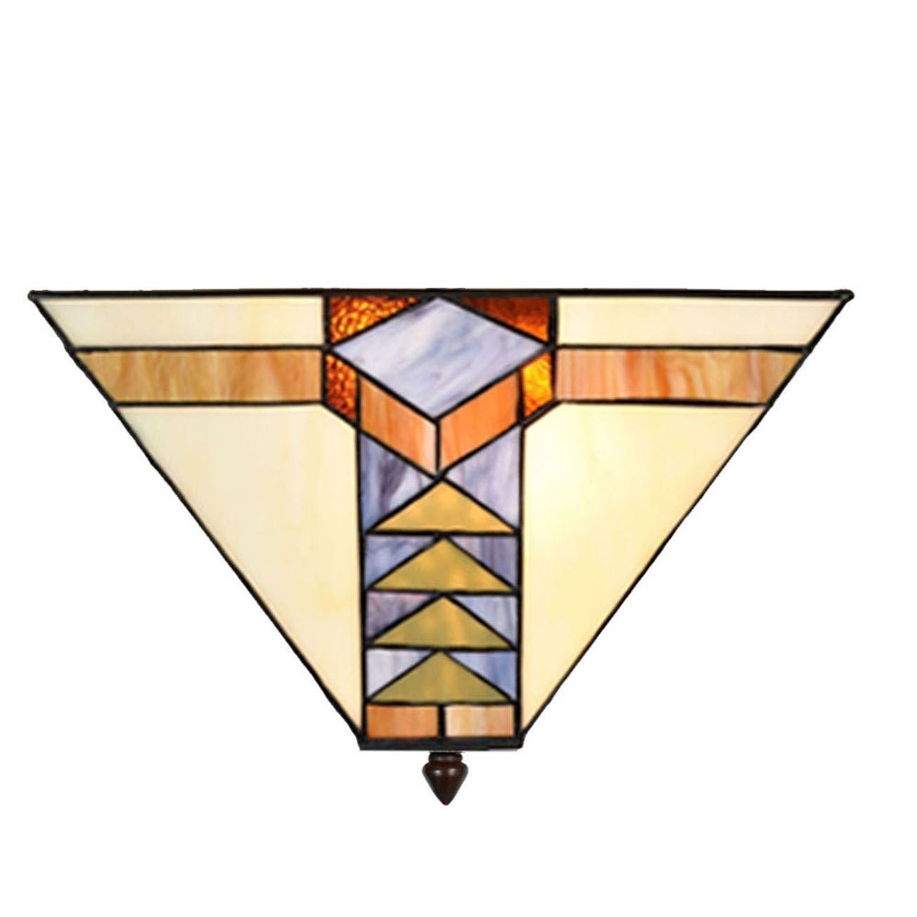 Tiffany Ceiling Lamp Pyramid