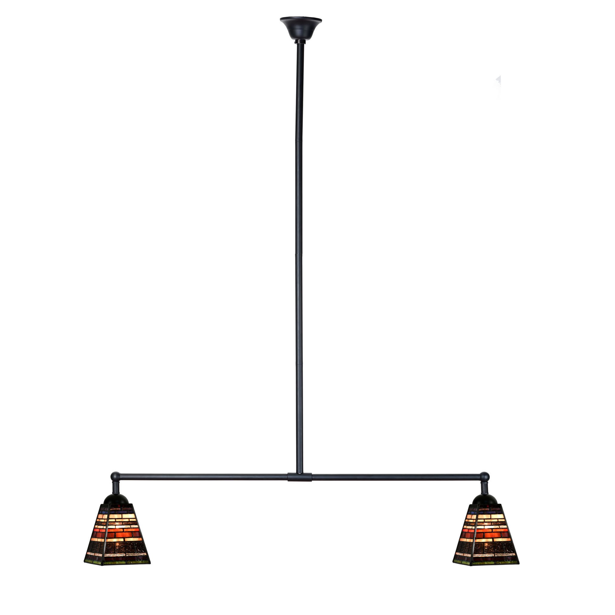 Tiffany T-lamp 2 lights Industrial Small