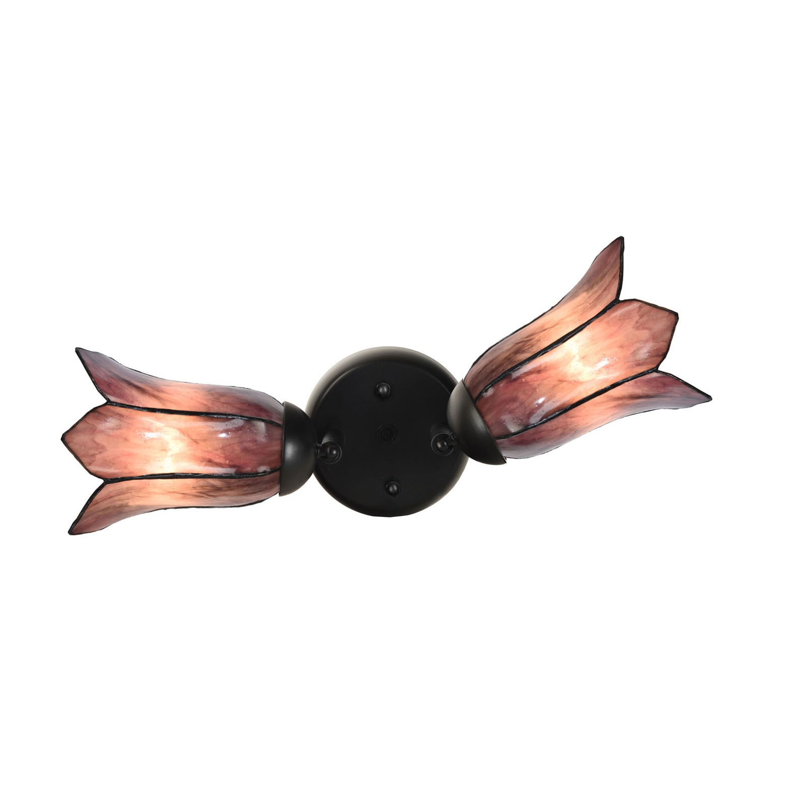 Double spot Black with Gentian Purple