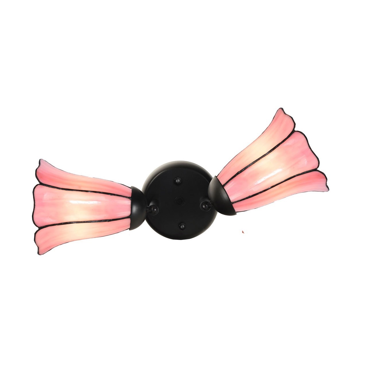 Double spot Black with Liseron Pink