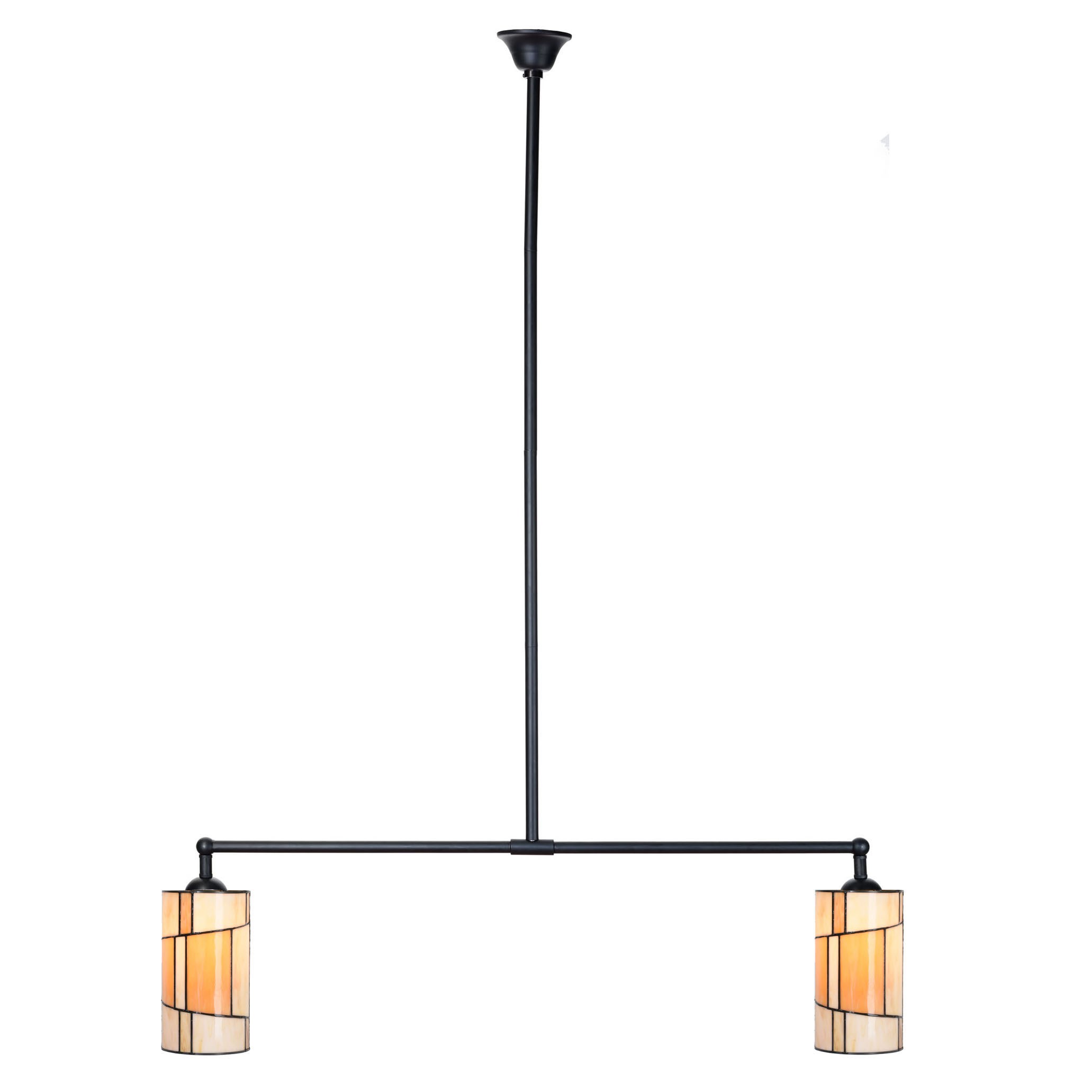 Tiffany T-lamp 2 lights Roundabout