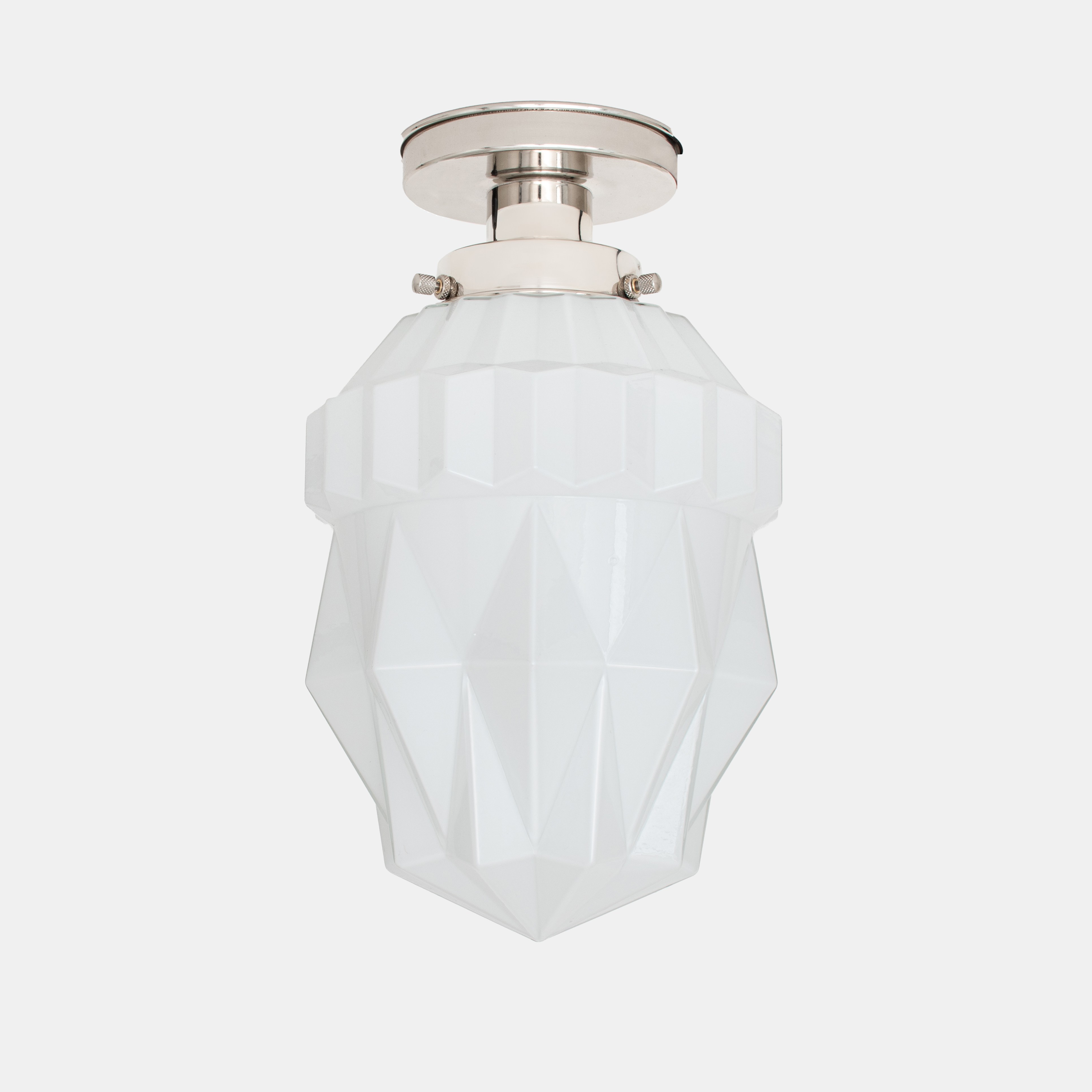 Ceiling Lamp Theatre 20's Nickel