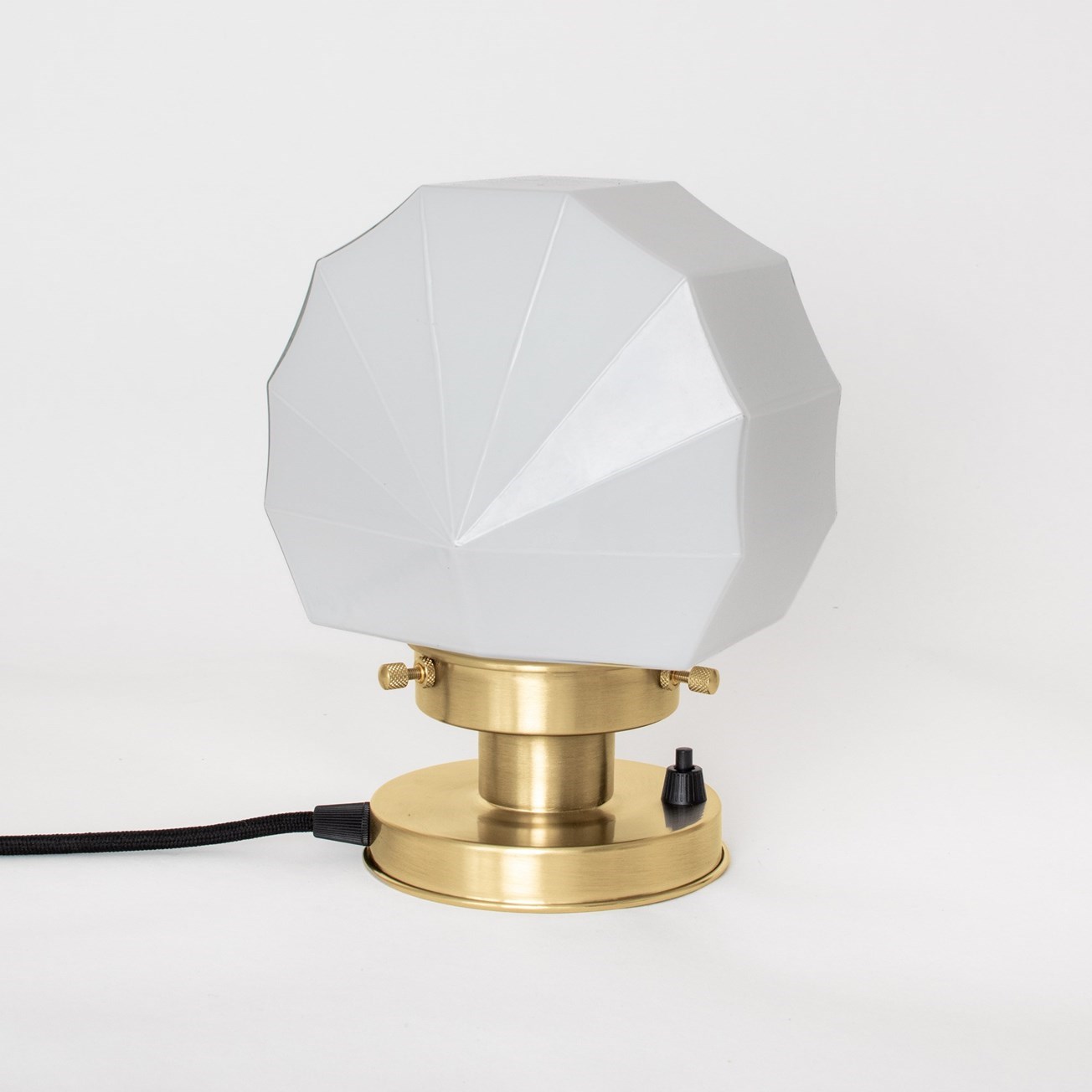 Tischlampe Johanna 20's Messing