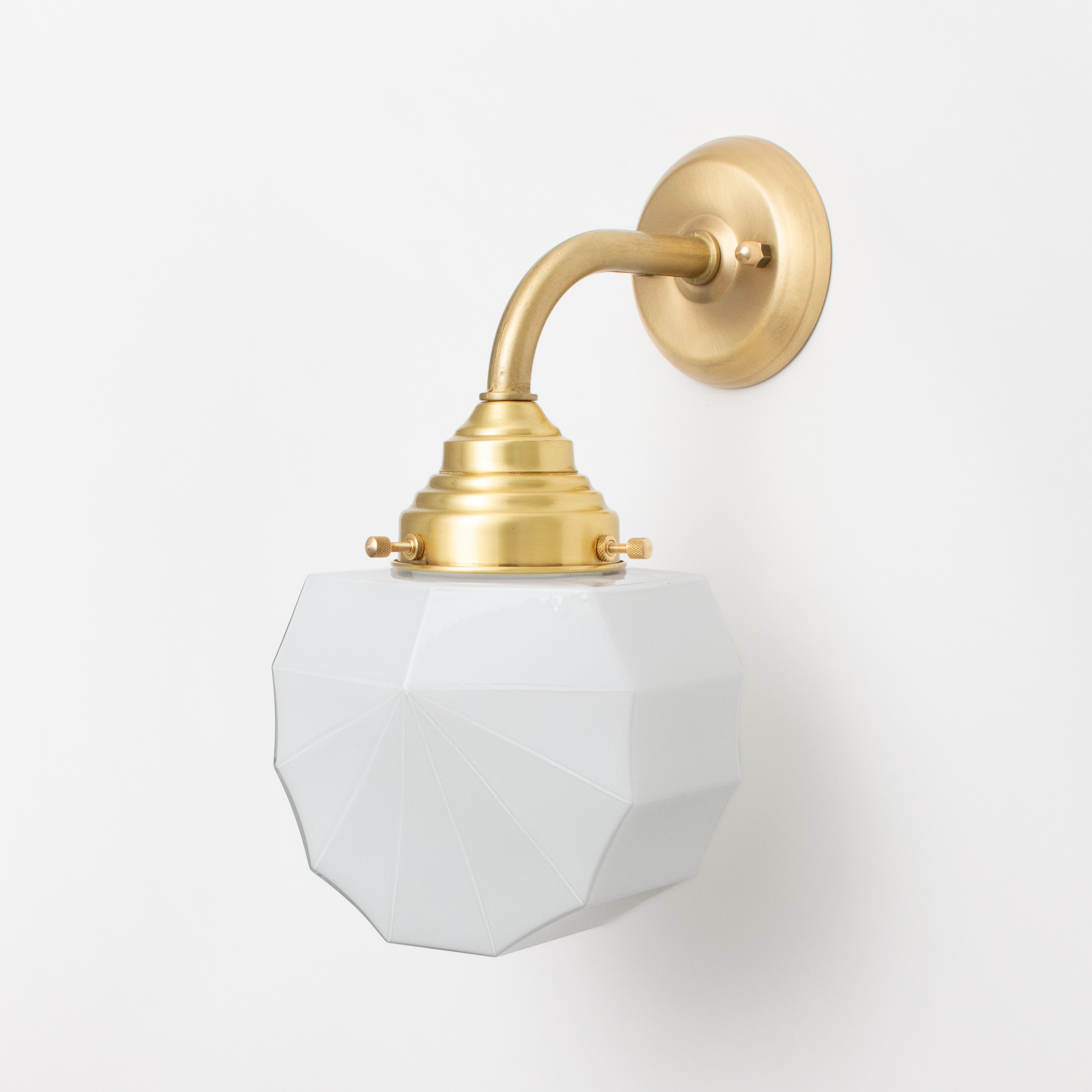 Wall Lamp Johanna Curve Brass
