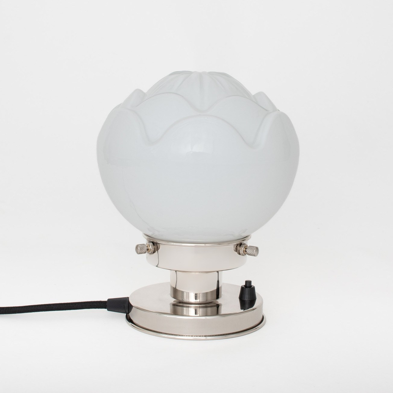 Tischlampe Paeonia 20's Nickel