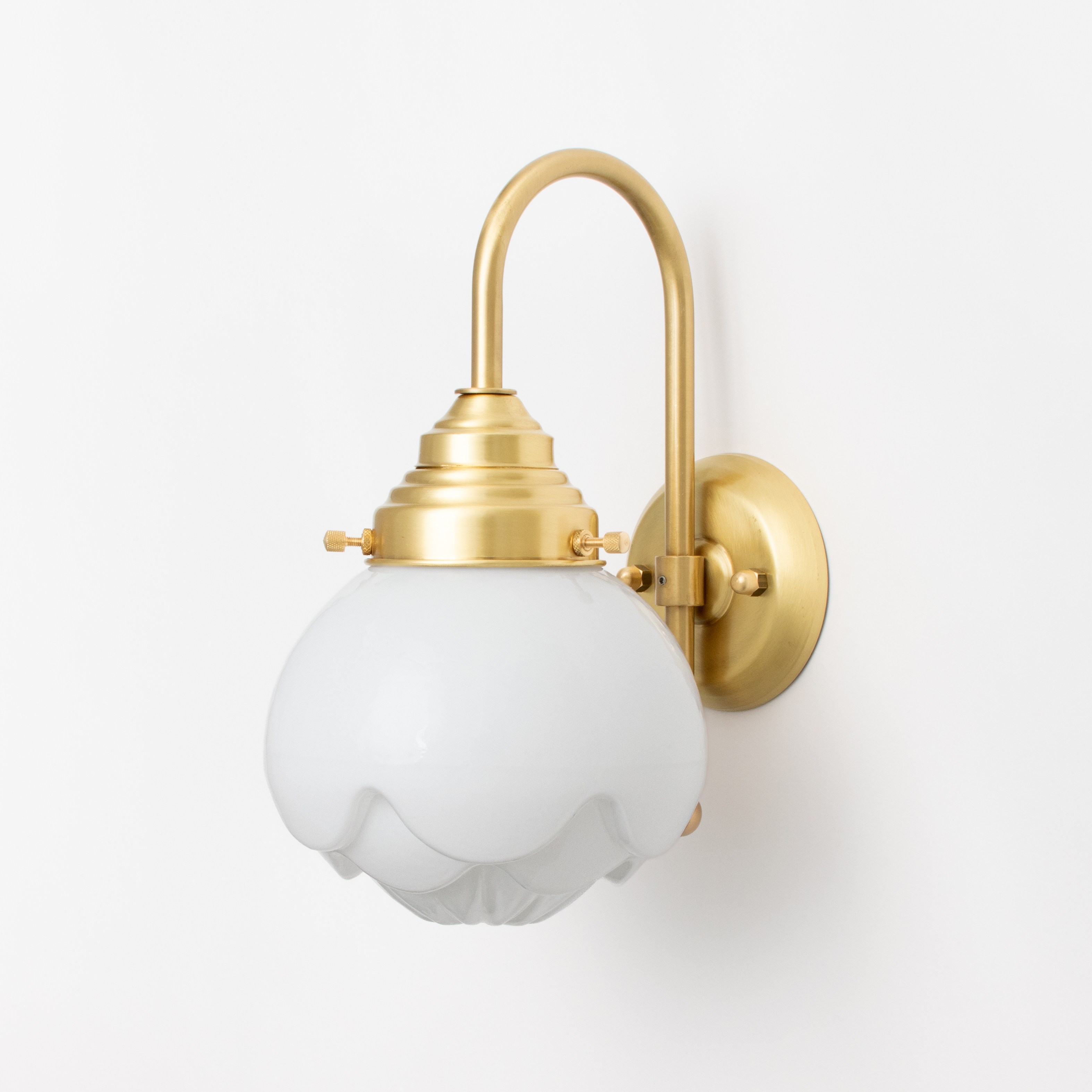 Wall Lamp Paeonia Meander Brass