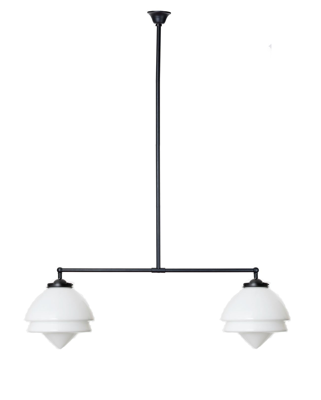 2 light T lamp Art Deco Point