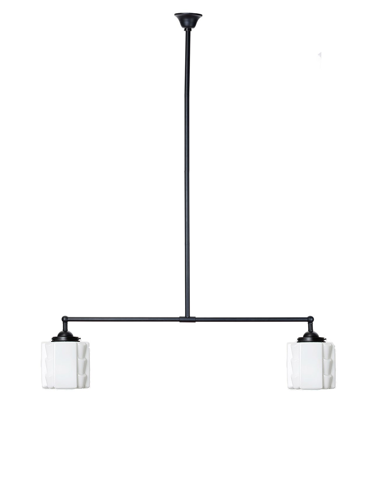 2 Light Pendant Lamp Expressionism
