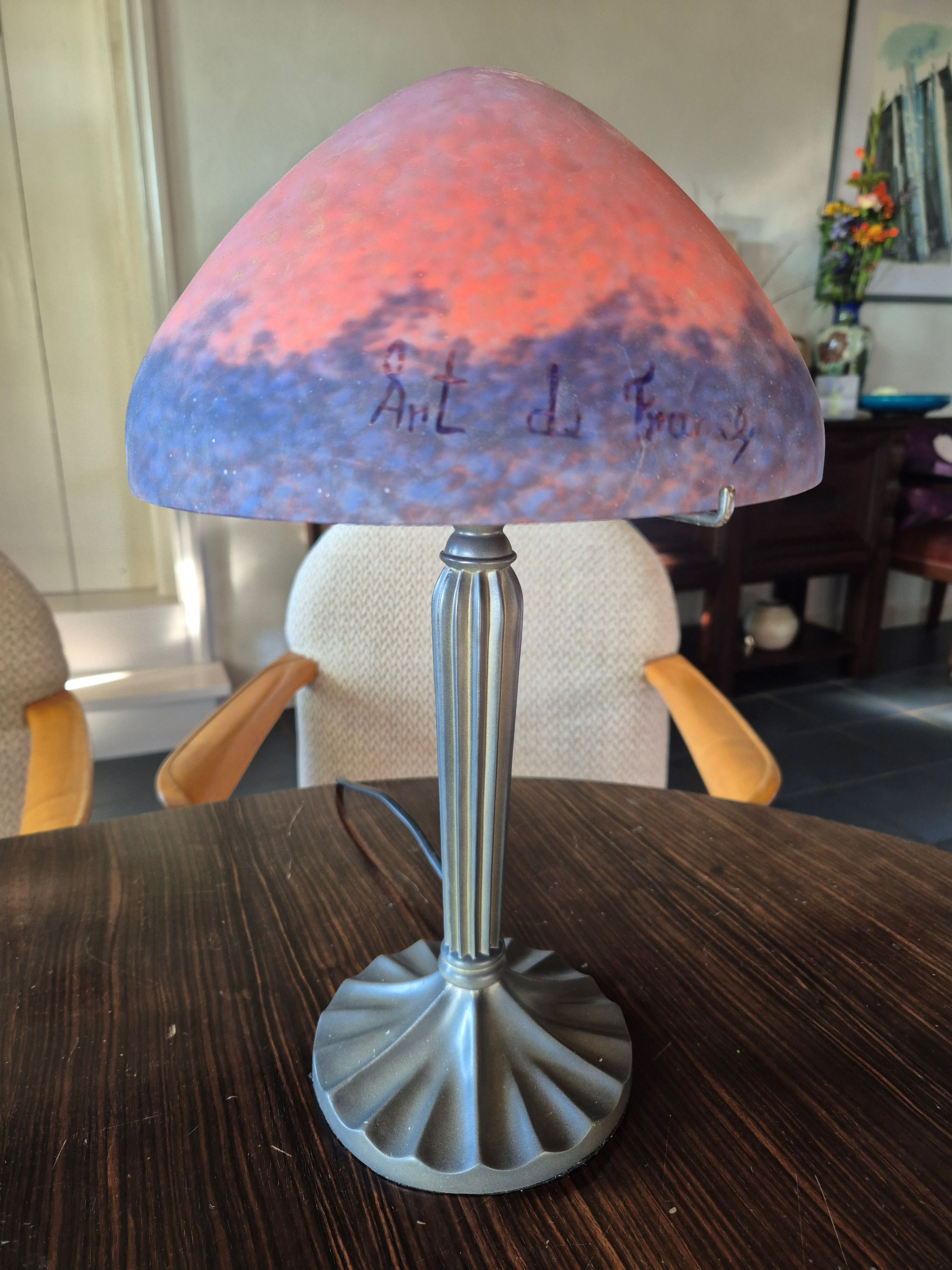 Table Lamp Pâte-de-verre