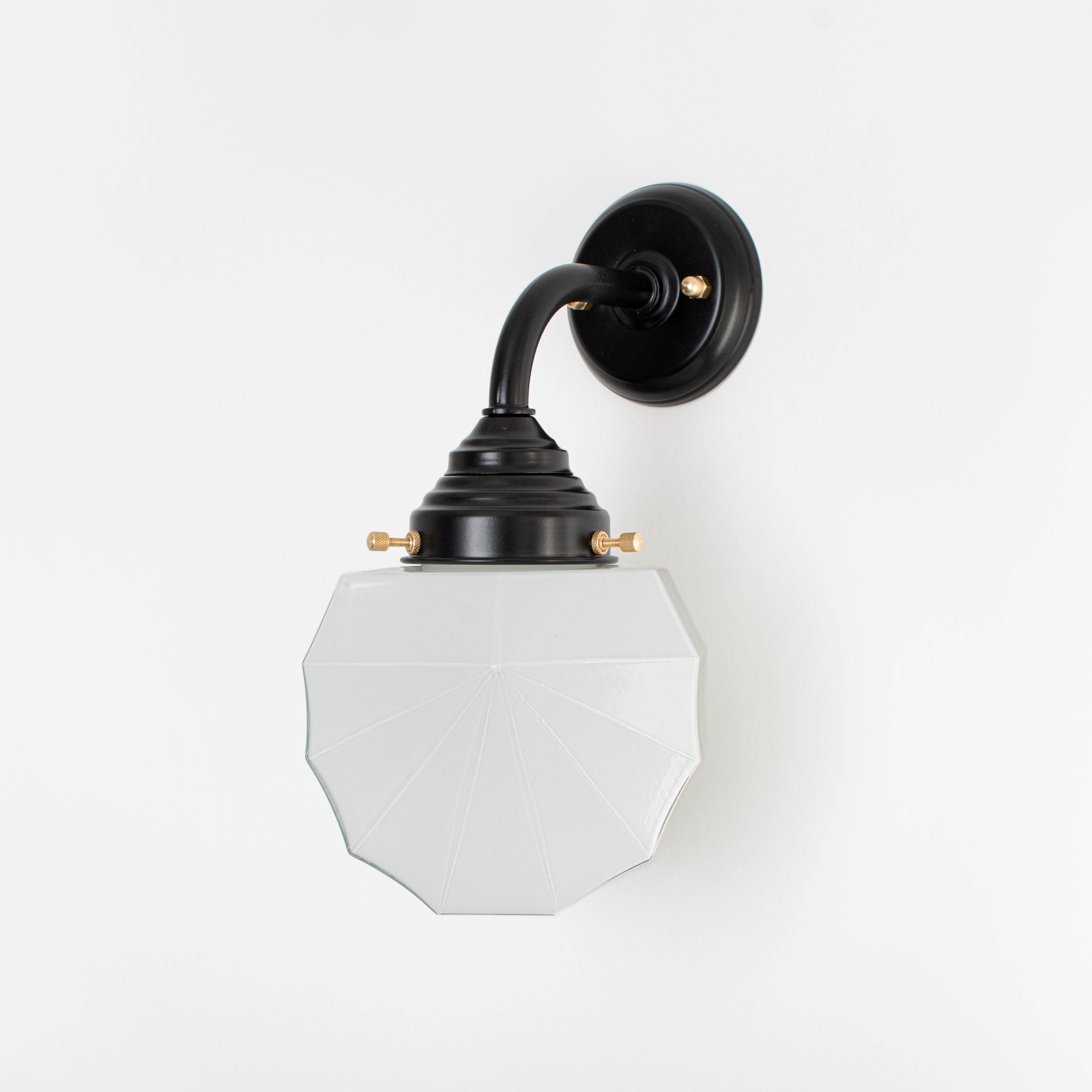 Outdoor lamp - Wall lamp Johanna Curve Black