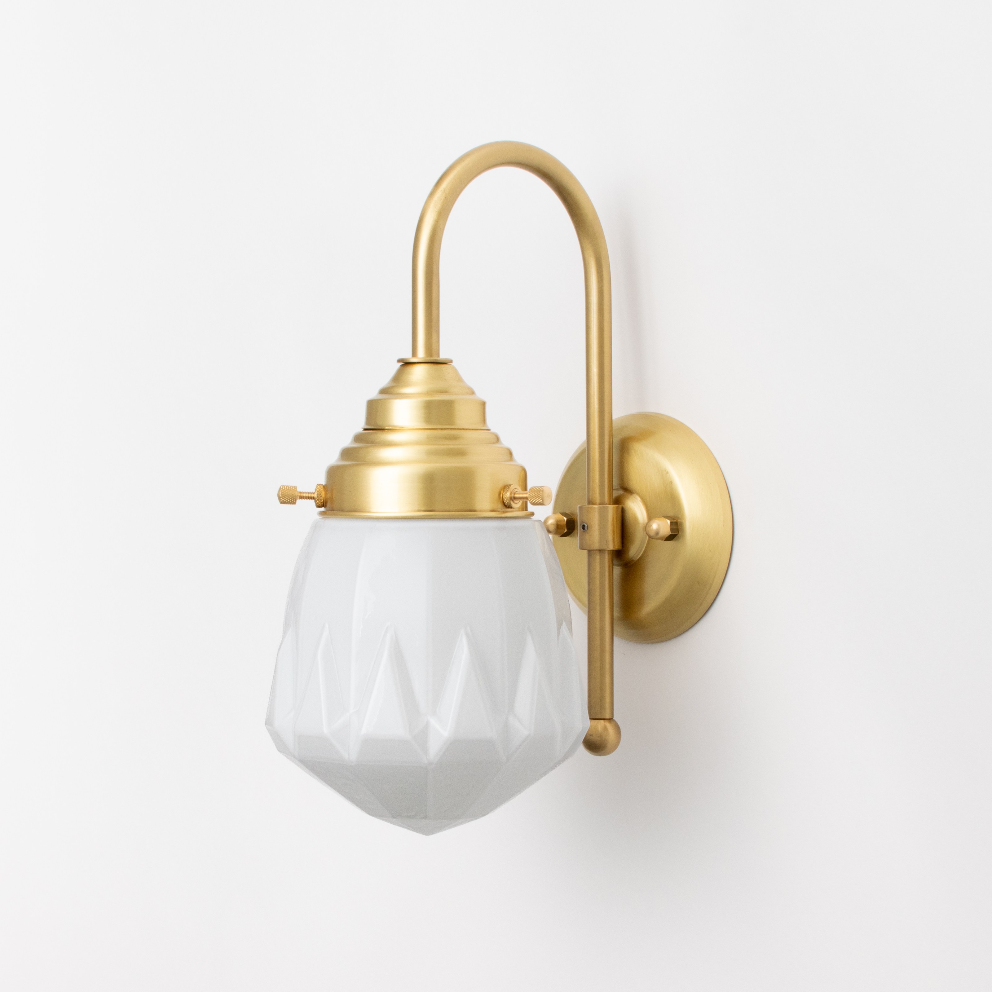 Wall Lamp Rocket Meander Brass