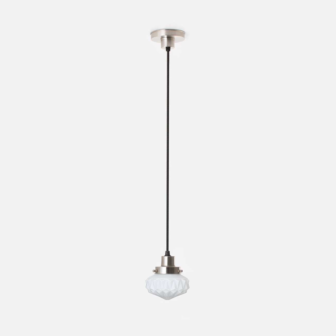 Hanging lamp on cord Eternal Star 20's Matt nickel