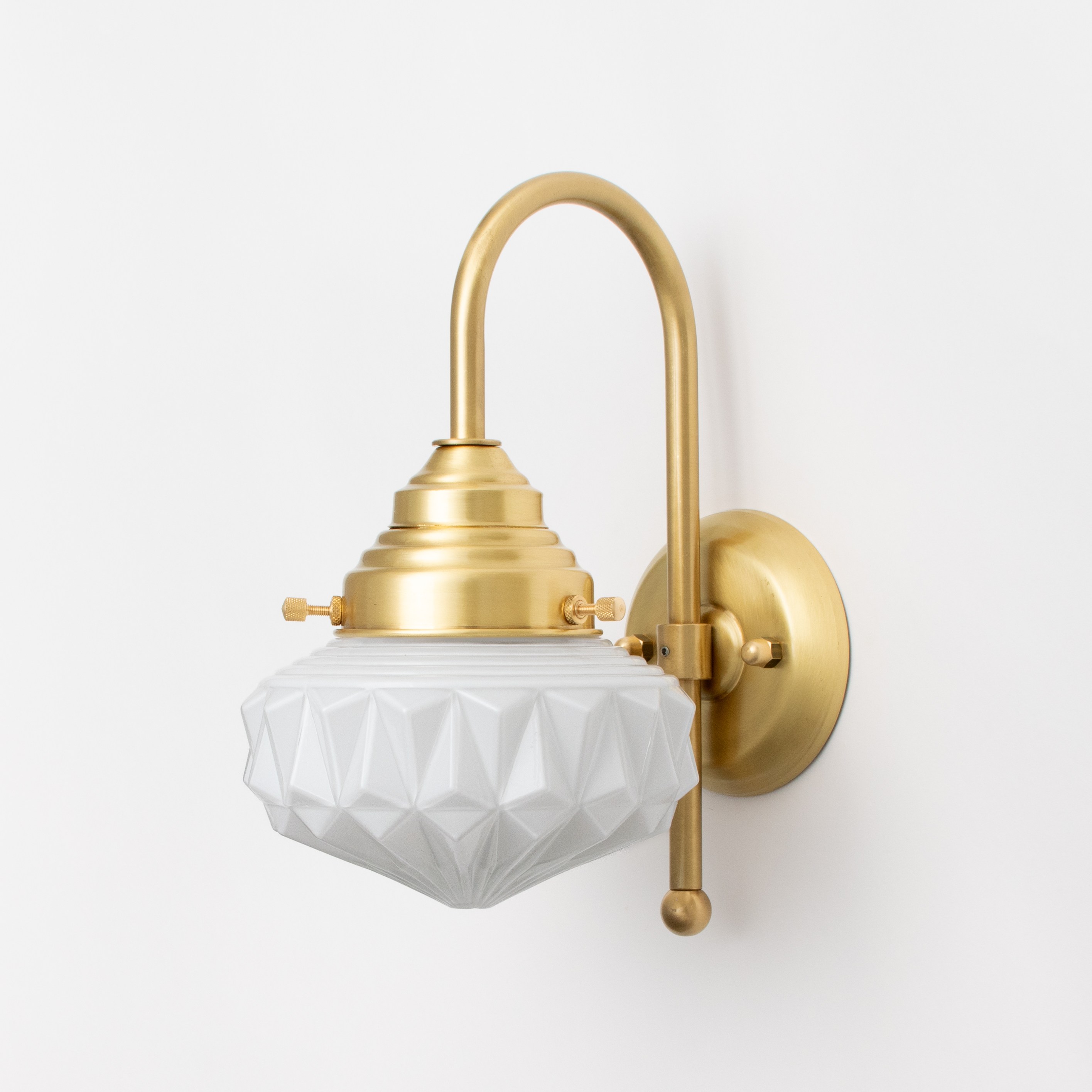 Wall Lamp Eternal Star Meander Brass