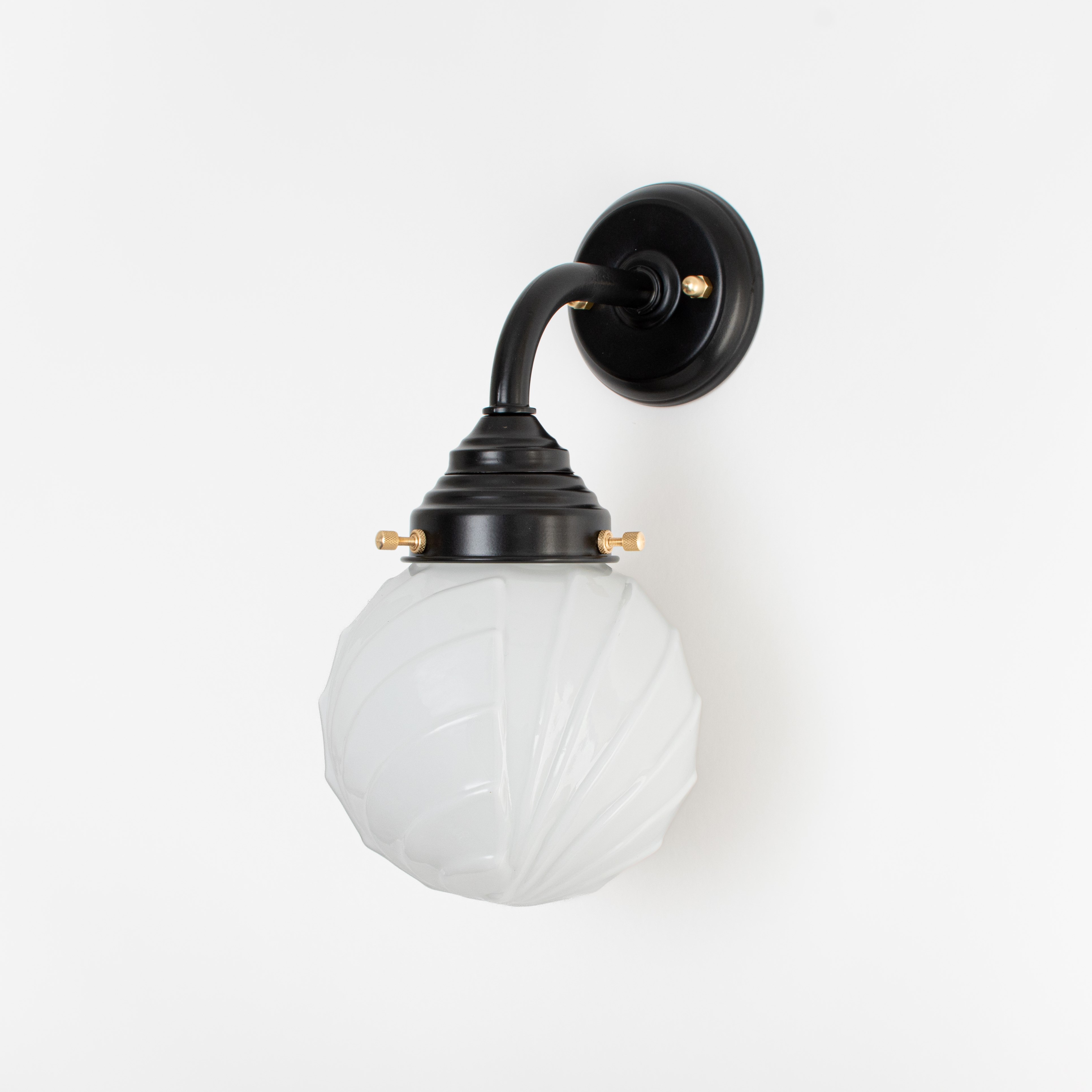 Outdoor lamp - Wall lamp Swingbulb Curve Black
