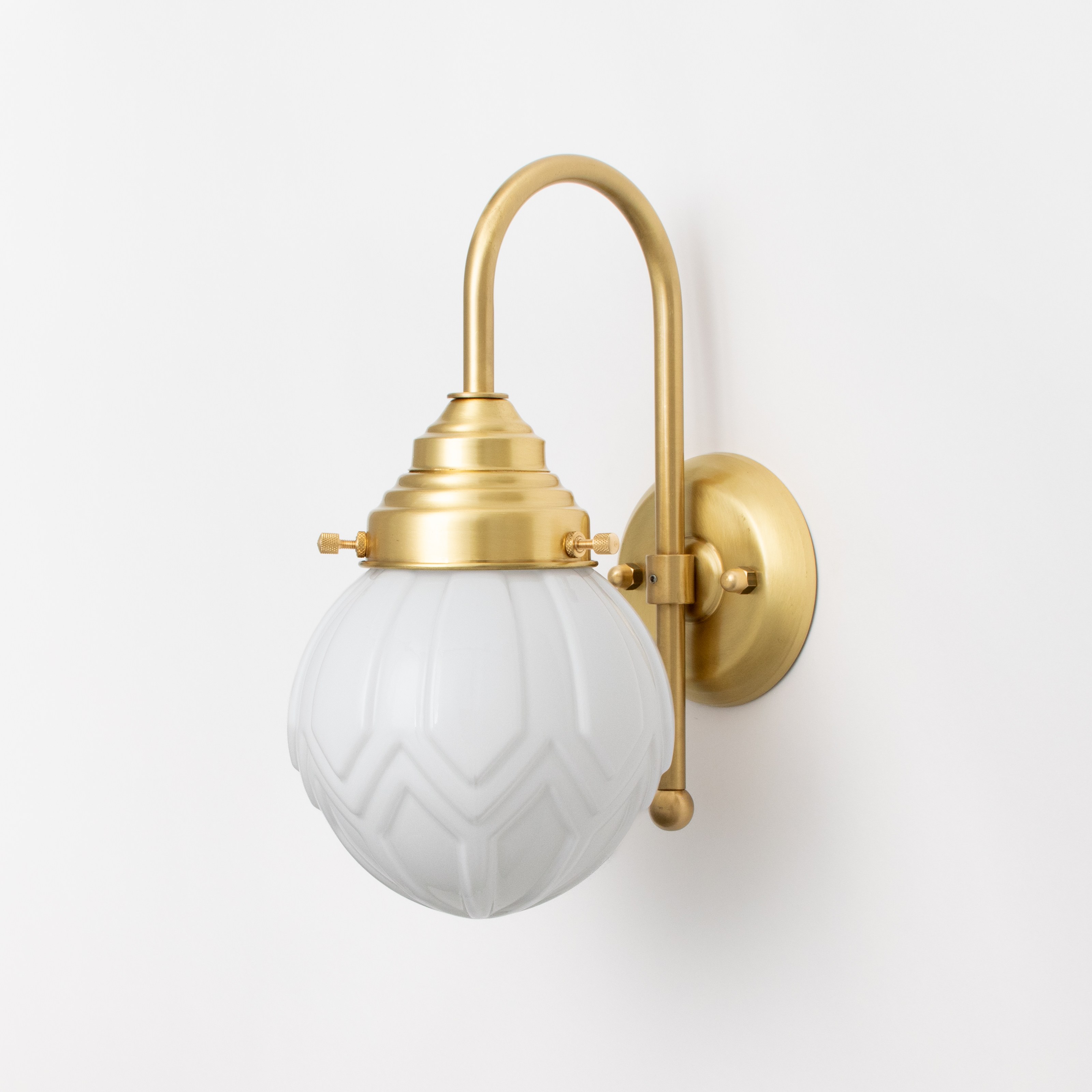 Wall Lamp Victory Meander Brass