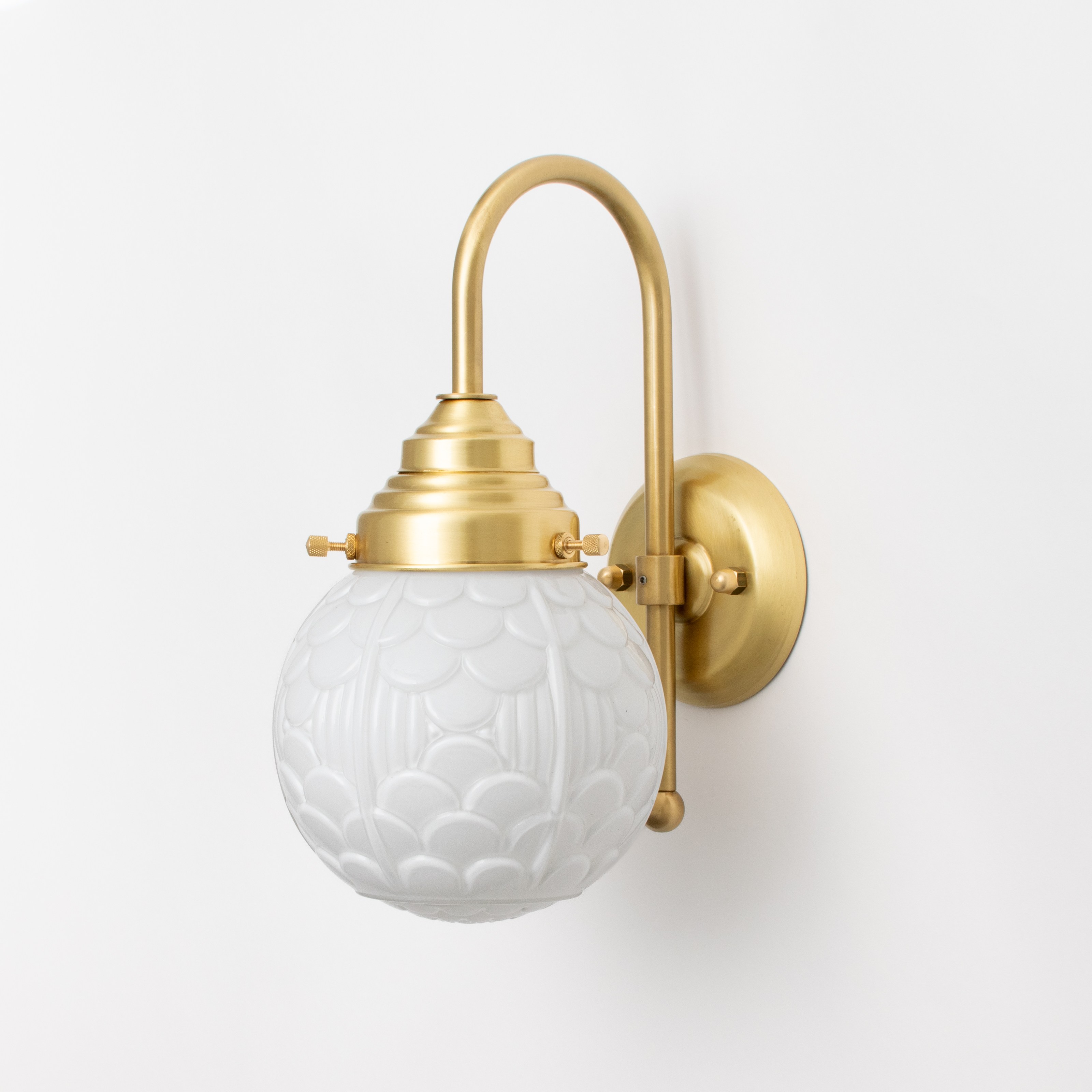Wall Lamp Arcade Meander Brass