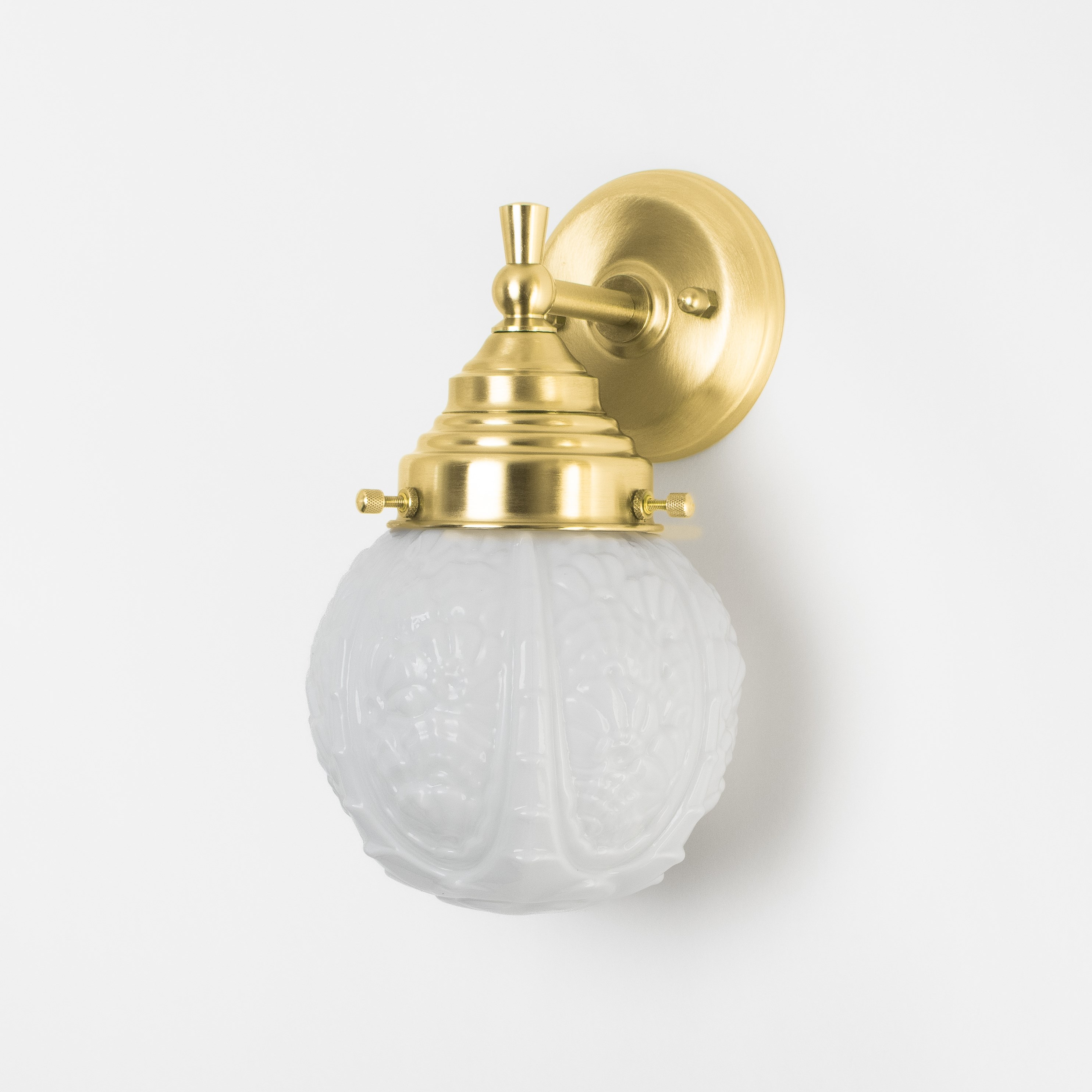 Wall lamp Guimard Flower Royal Brass