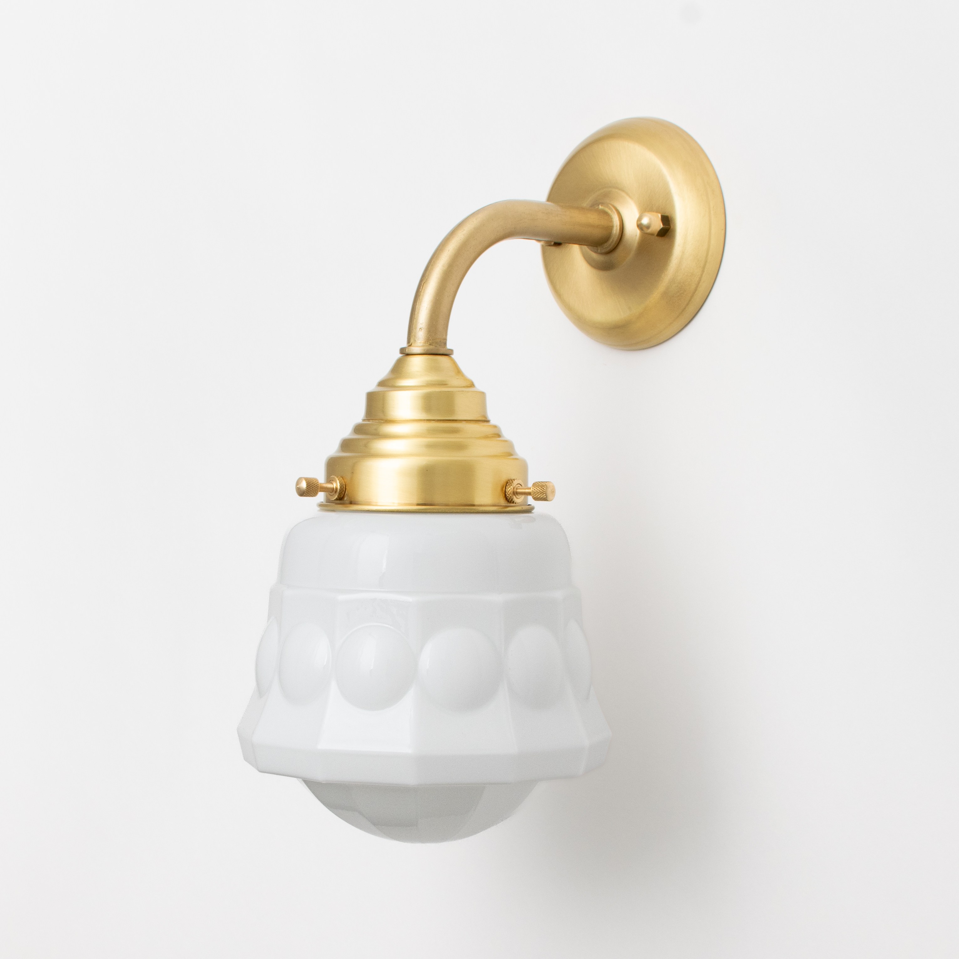 Wall lamp Weimar Curve Brass