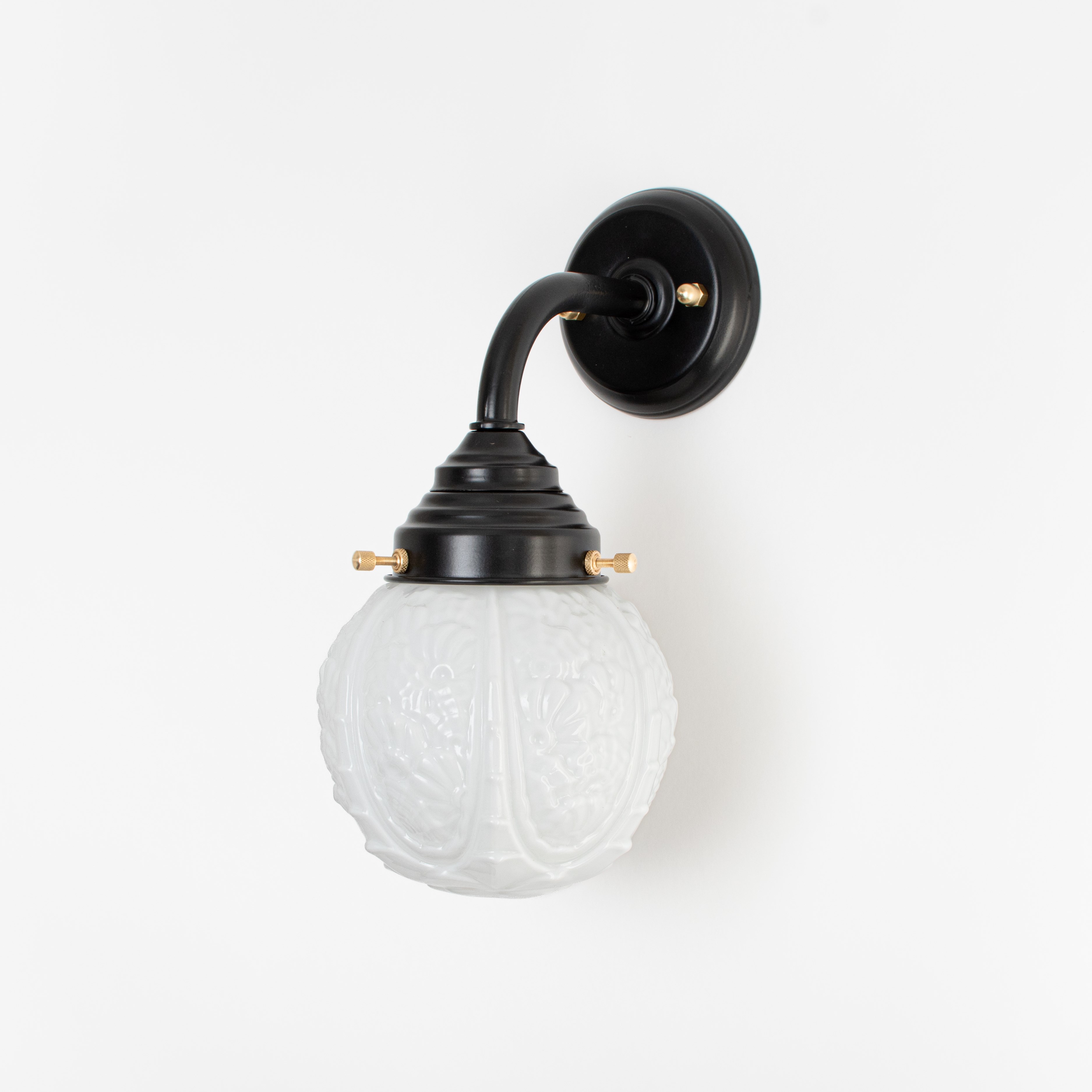 Outdoor lamp - Wall lamp Guimard Flower Curve Black