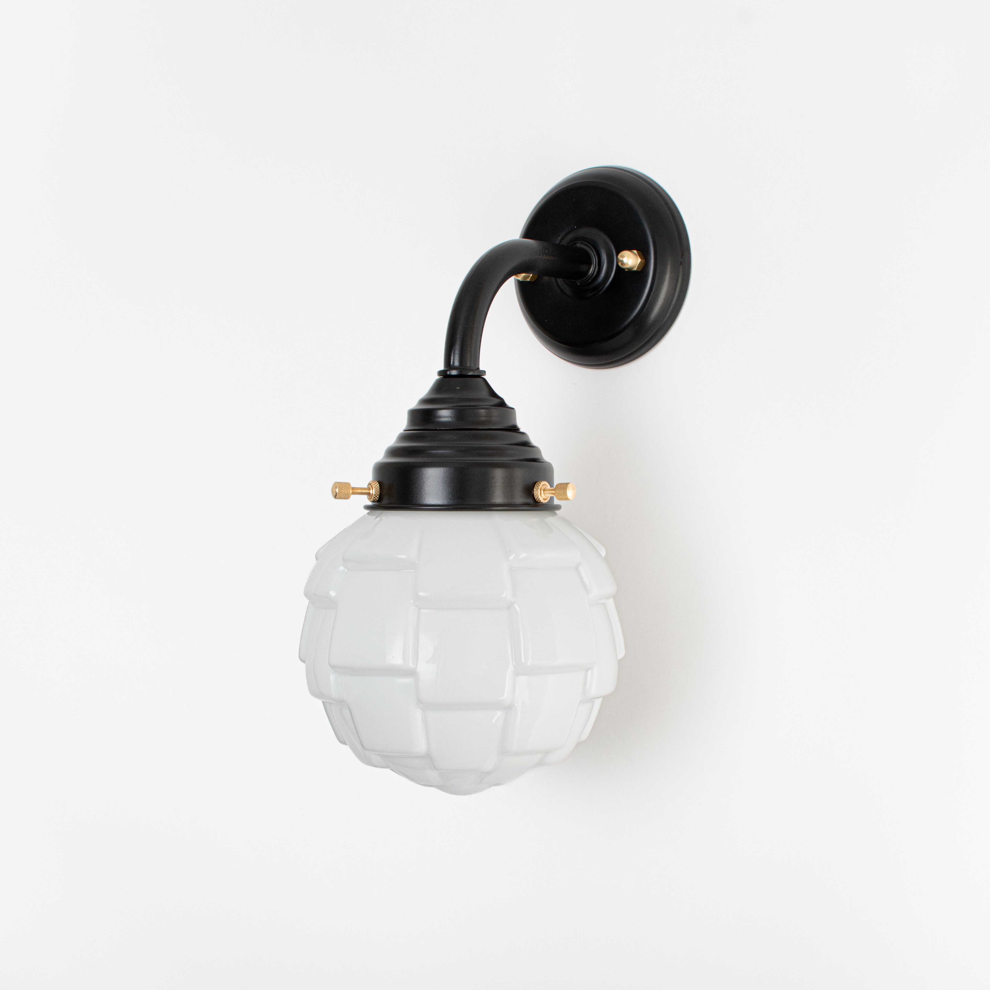 Outdoor lamp - Wall lamp Bretagne Curve Black