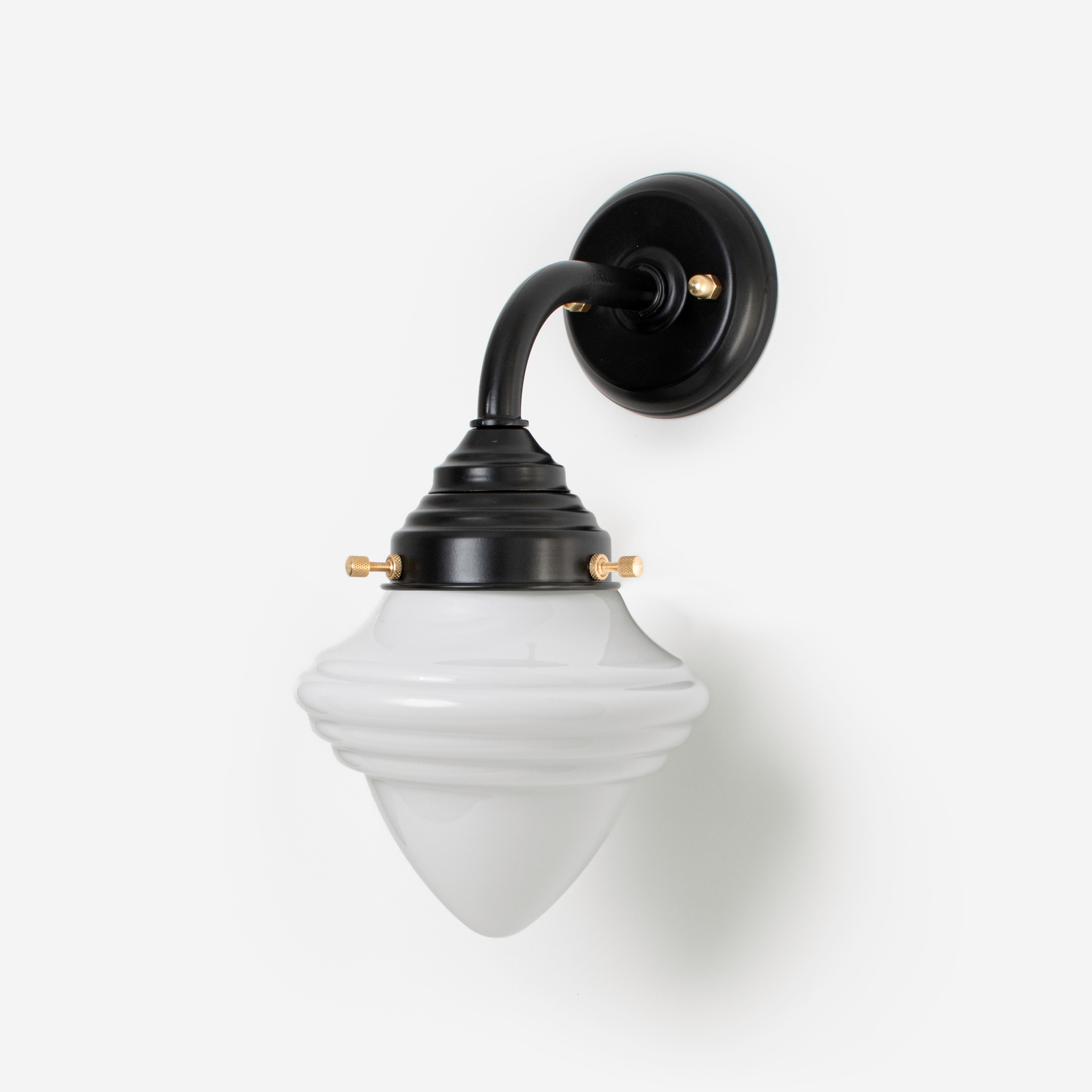Outdoor lamp - Wall lamp Acorn Small Curve Black