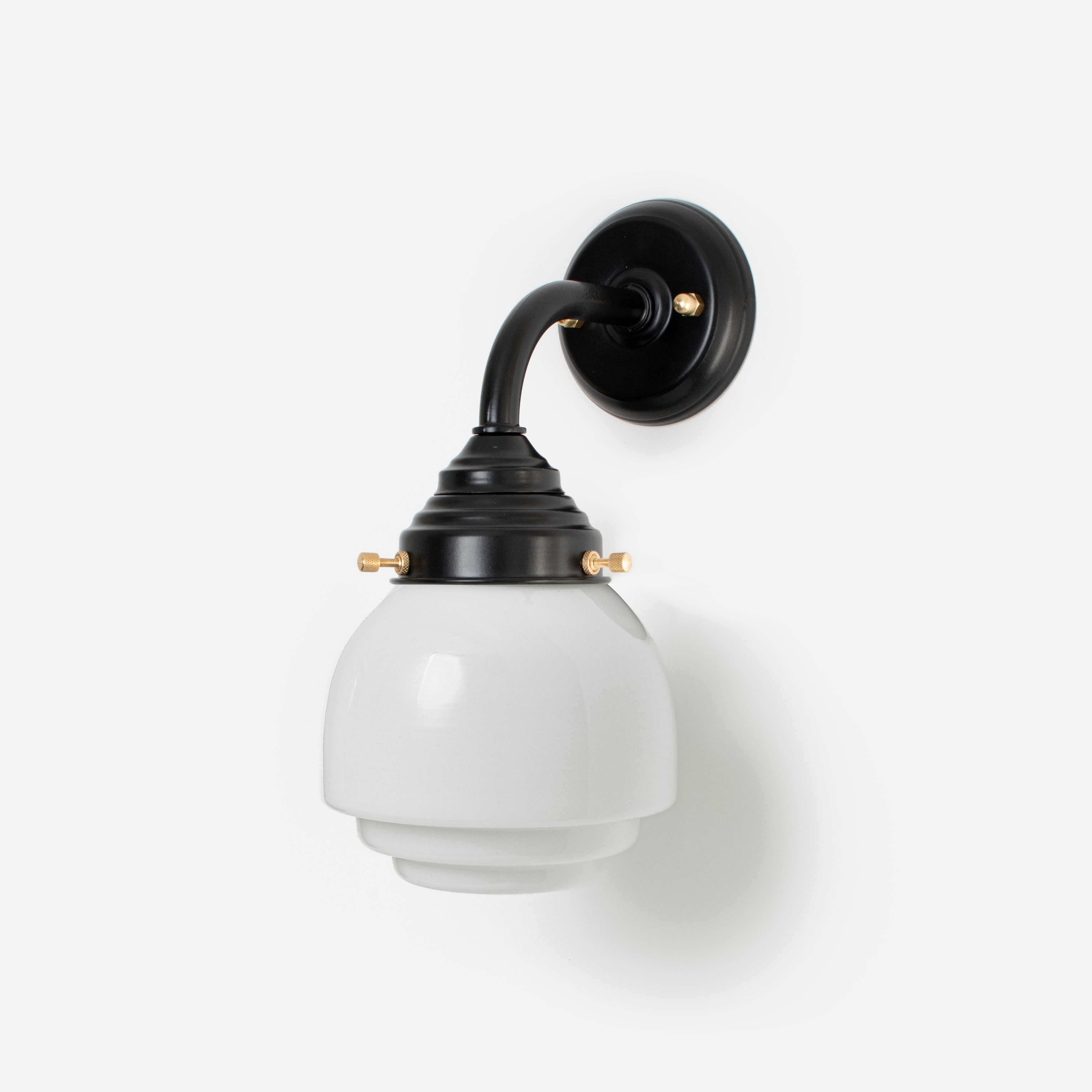 Outdoor lamp - Wall lamp Gispen Plain Curve Black