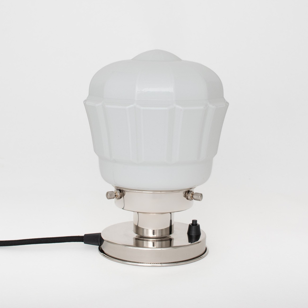 Table Lamp Cadence 20's Nickel