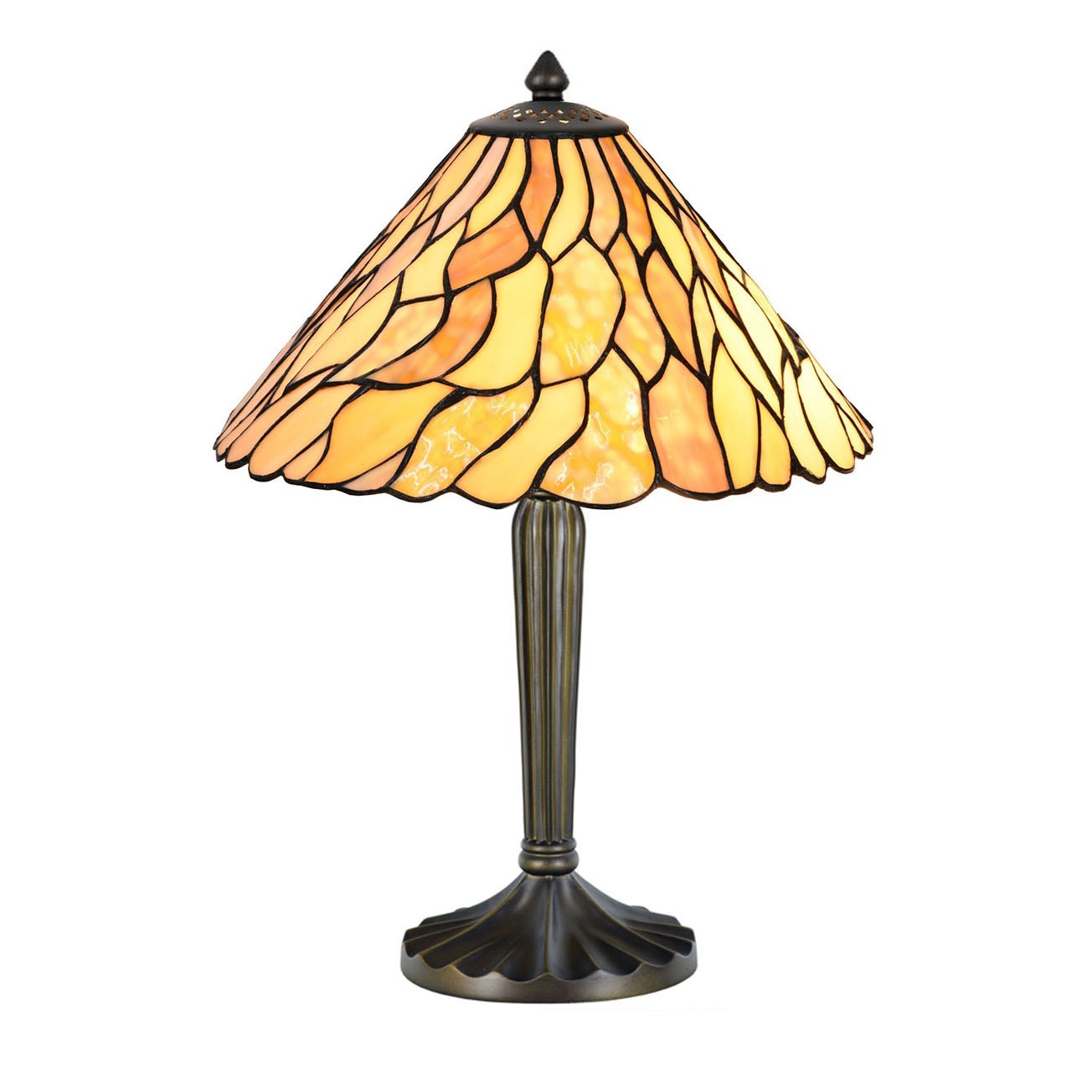 Table lamp Jade Ø 33 cm on Clover base