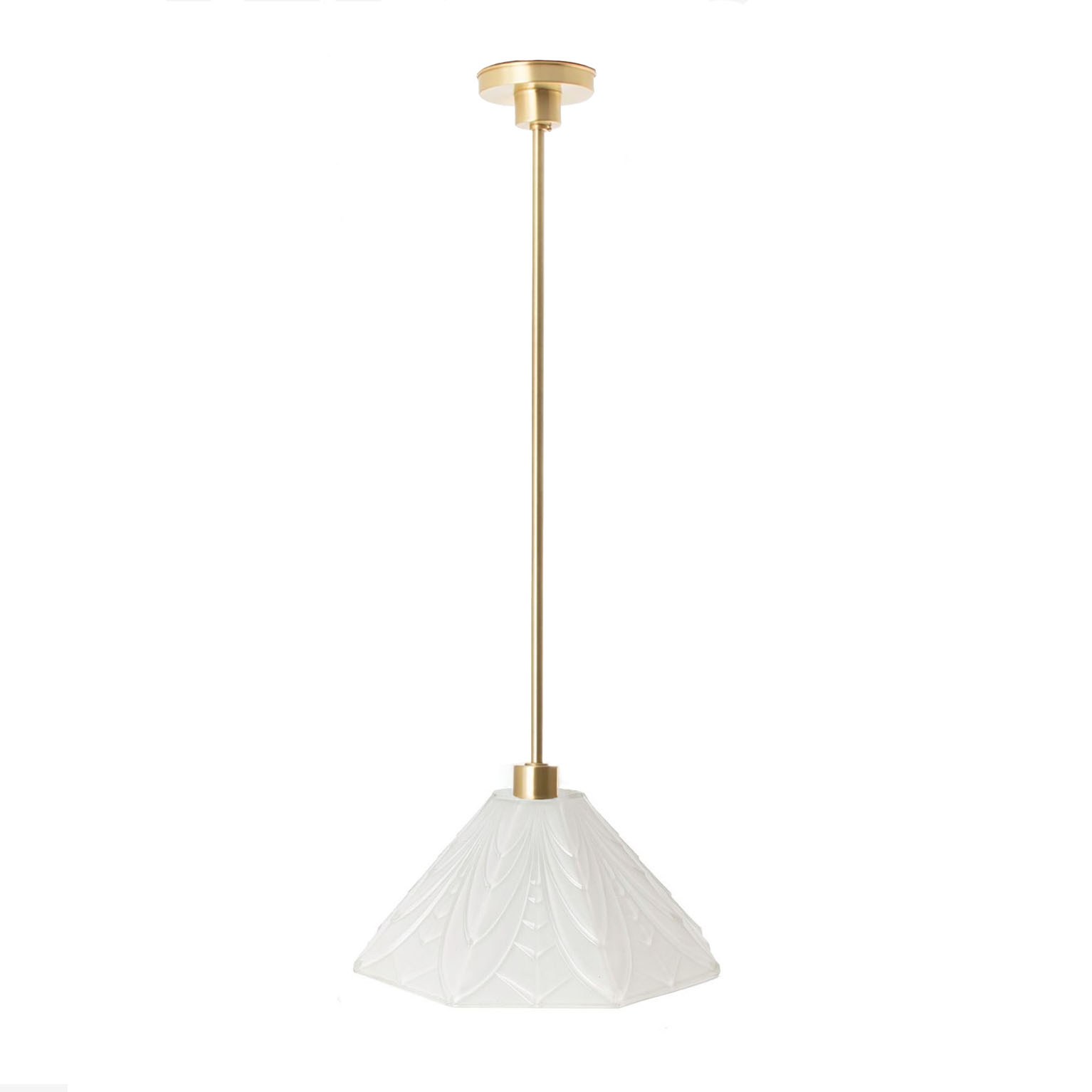 Pendant lamp Nouveau Twinkling 20's Brass