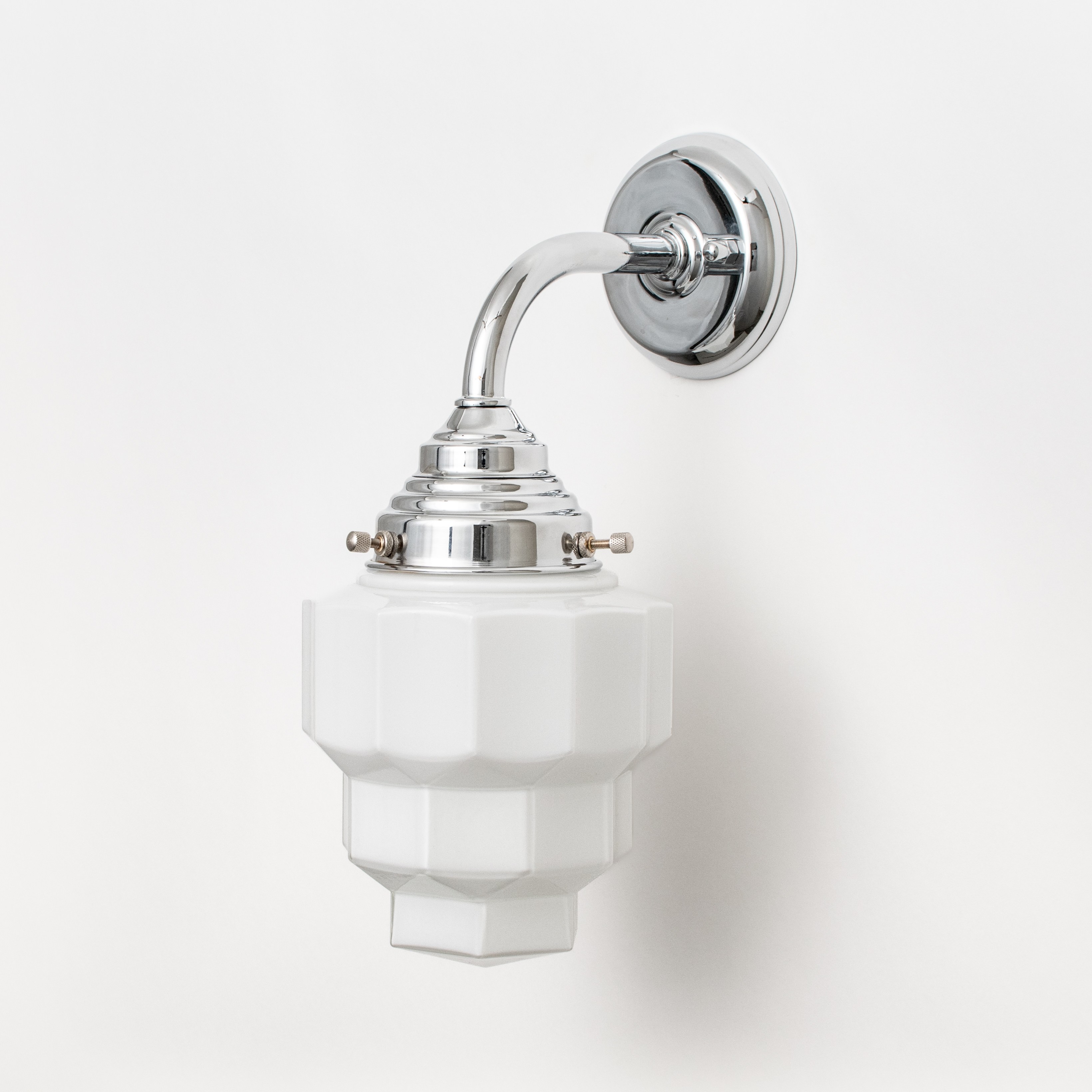 Wall Lamp Empire Curve Chrome