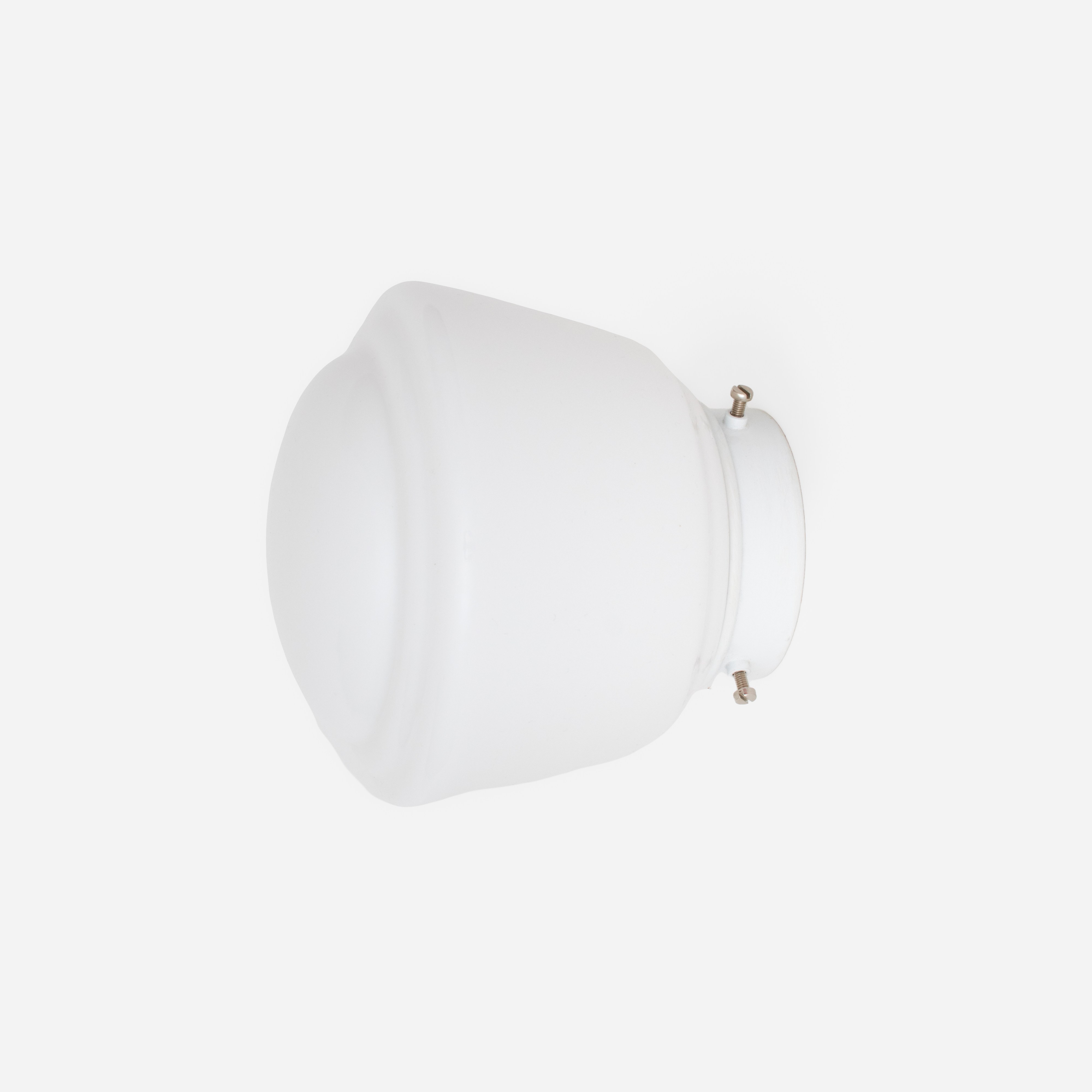 High Button Retro wall lamp Basic white