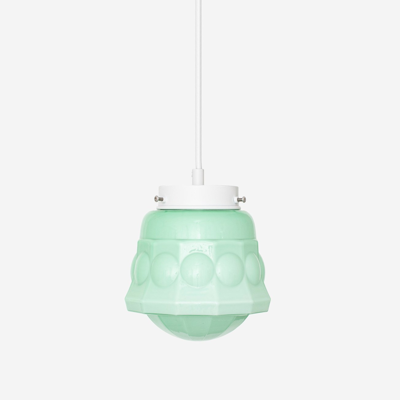 Weimar Mint Retro pendant lamp on cord