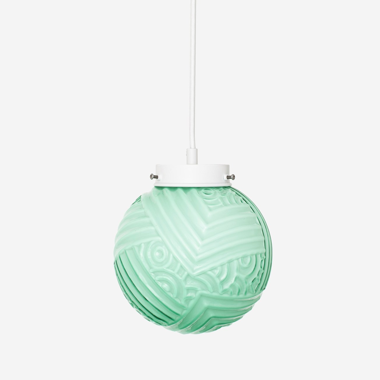 Nouveau Romance Mint Retro pendant lamp on cord