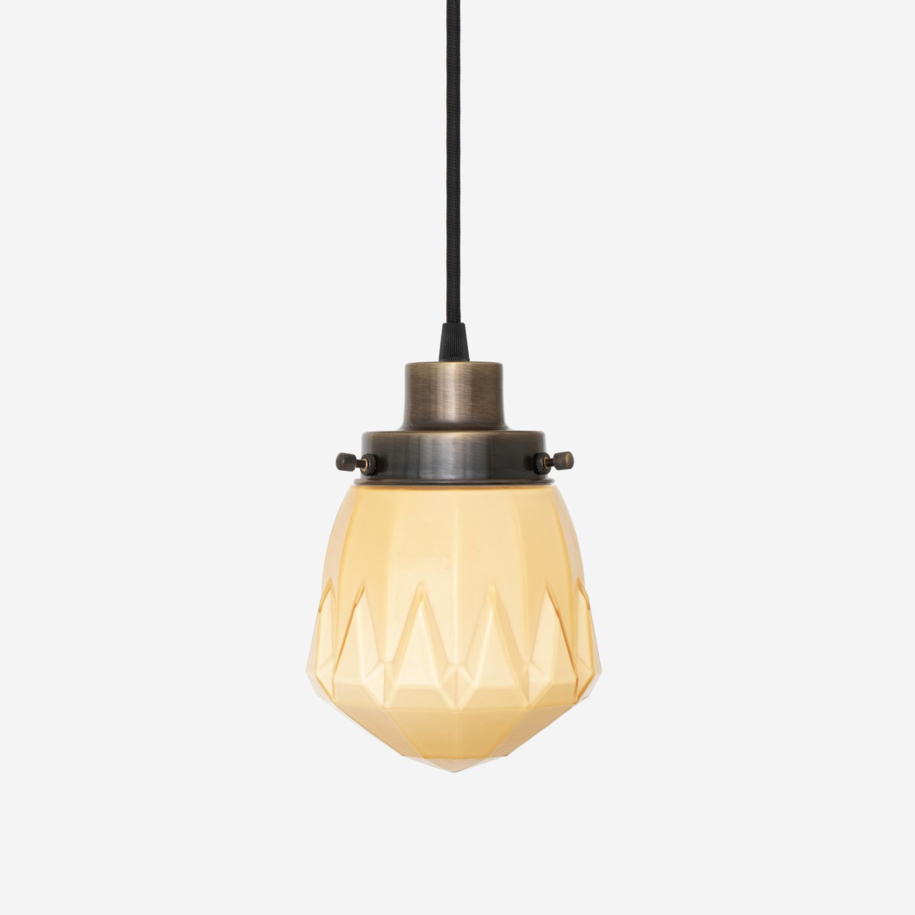 Corded pendant lamp Rocket Sunny 20's Bronze