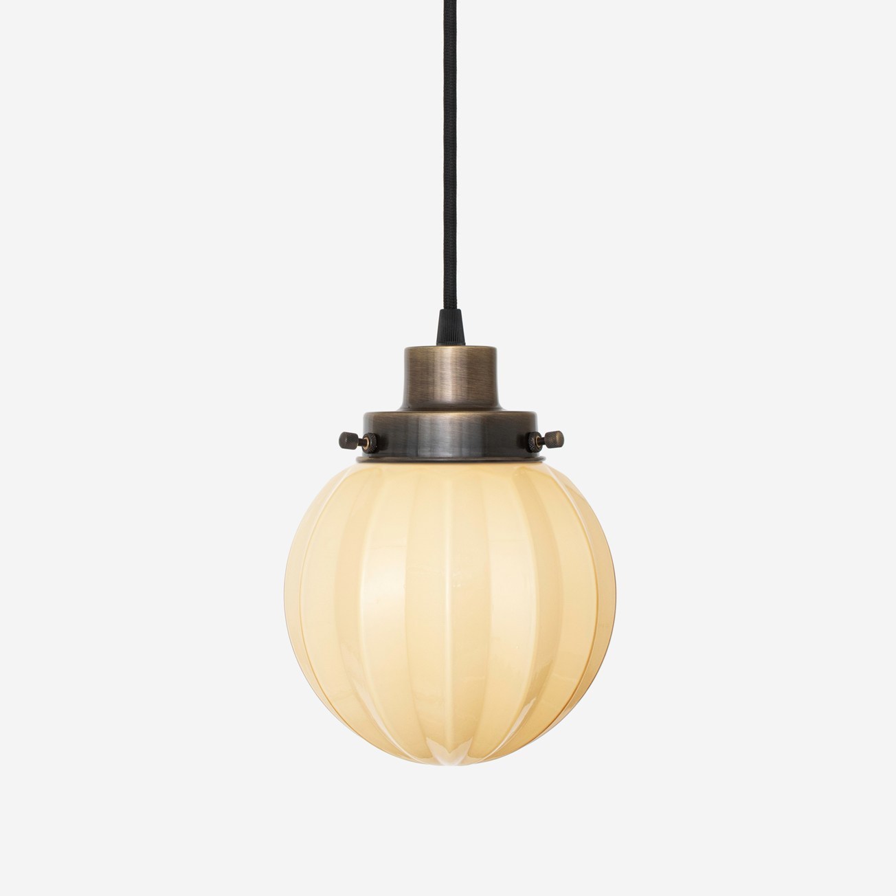 Corded pendant lamp Carambola Sunny 20's Bronze