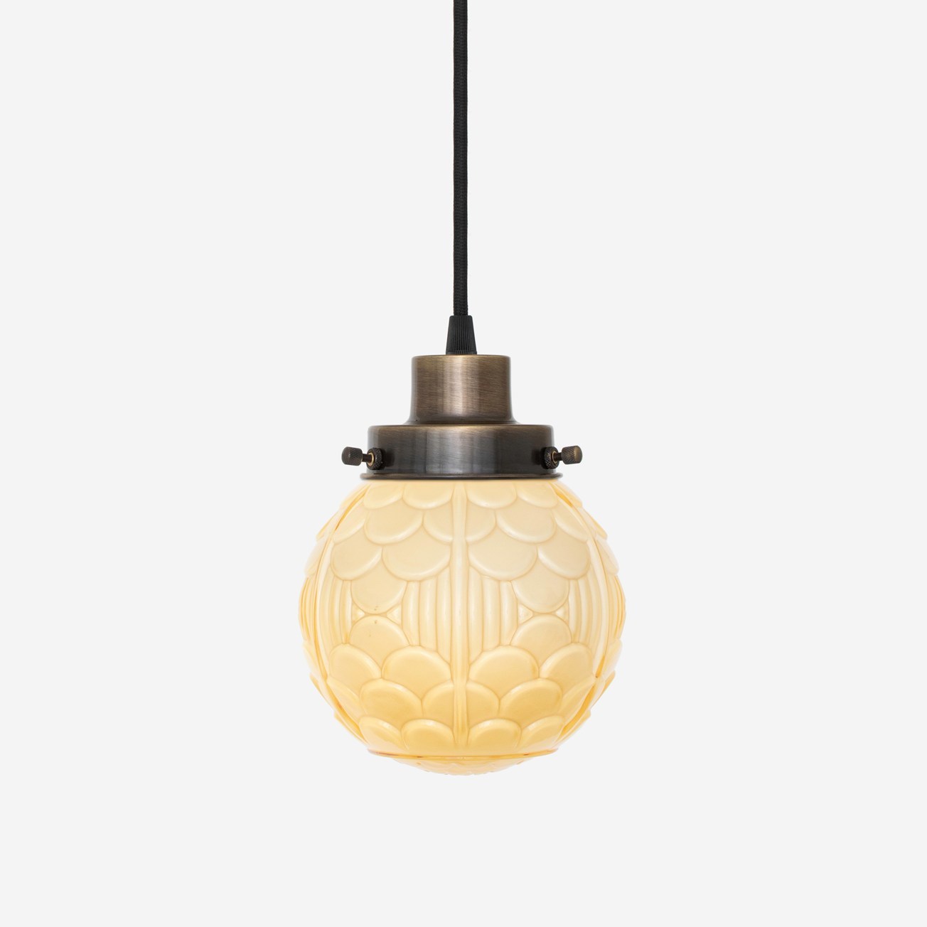 Corded pendant lamp Arcade Sunny 20's Bronze