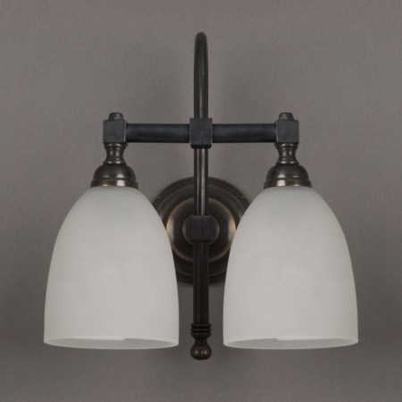 Bathroom Lamp Cup Arched with 2 Lights