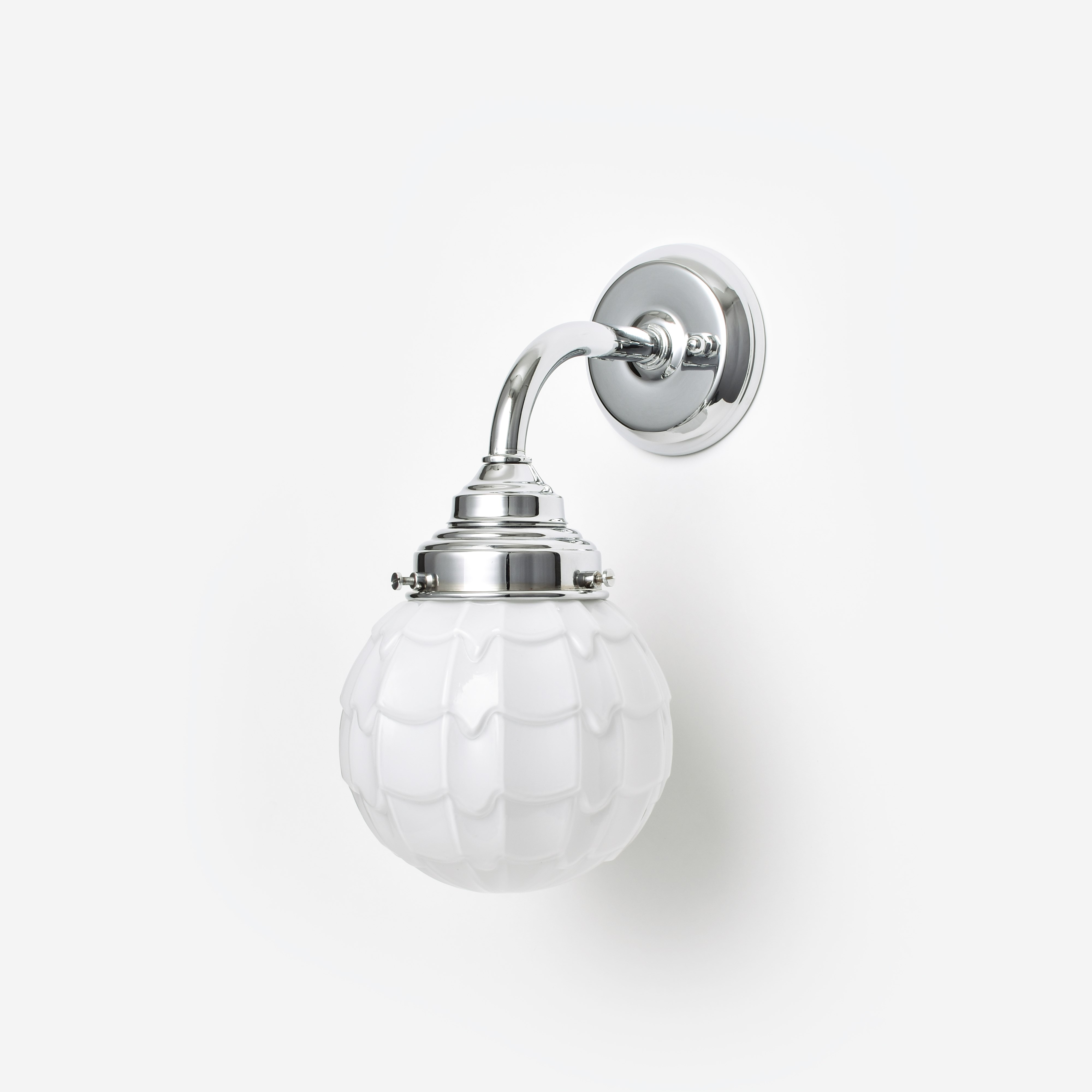 Wall lamp Artichoke Curve Chrome