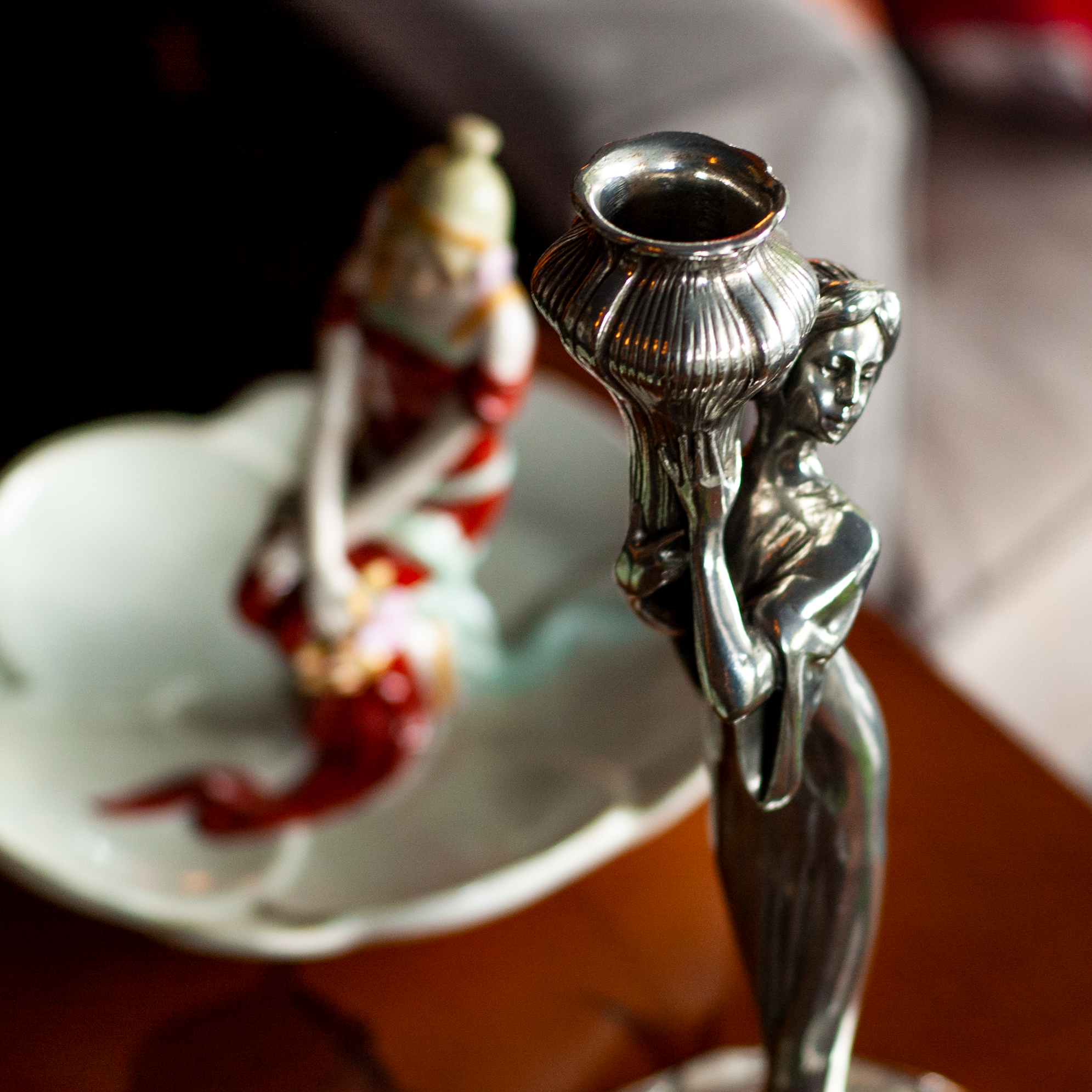 Candlestick Isadora Tin 