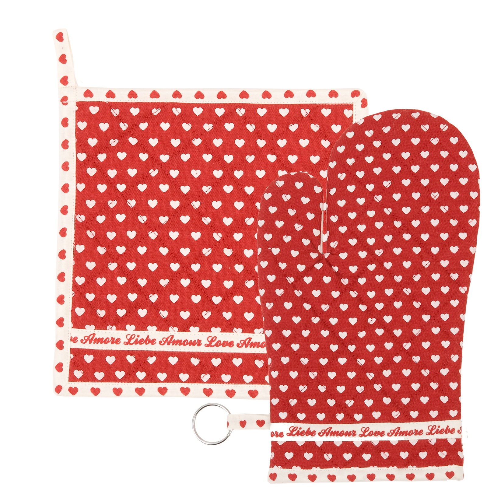 Oven Set Red