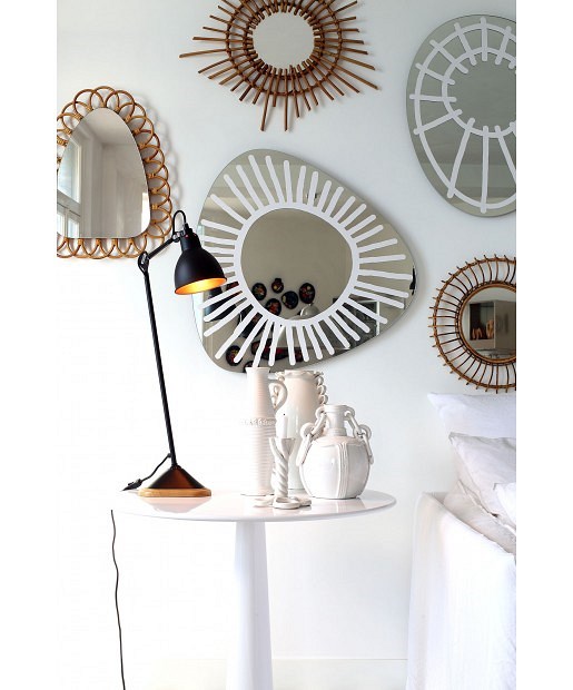 La Lampe Gras Table Lamp with oak base Bernard 